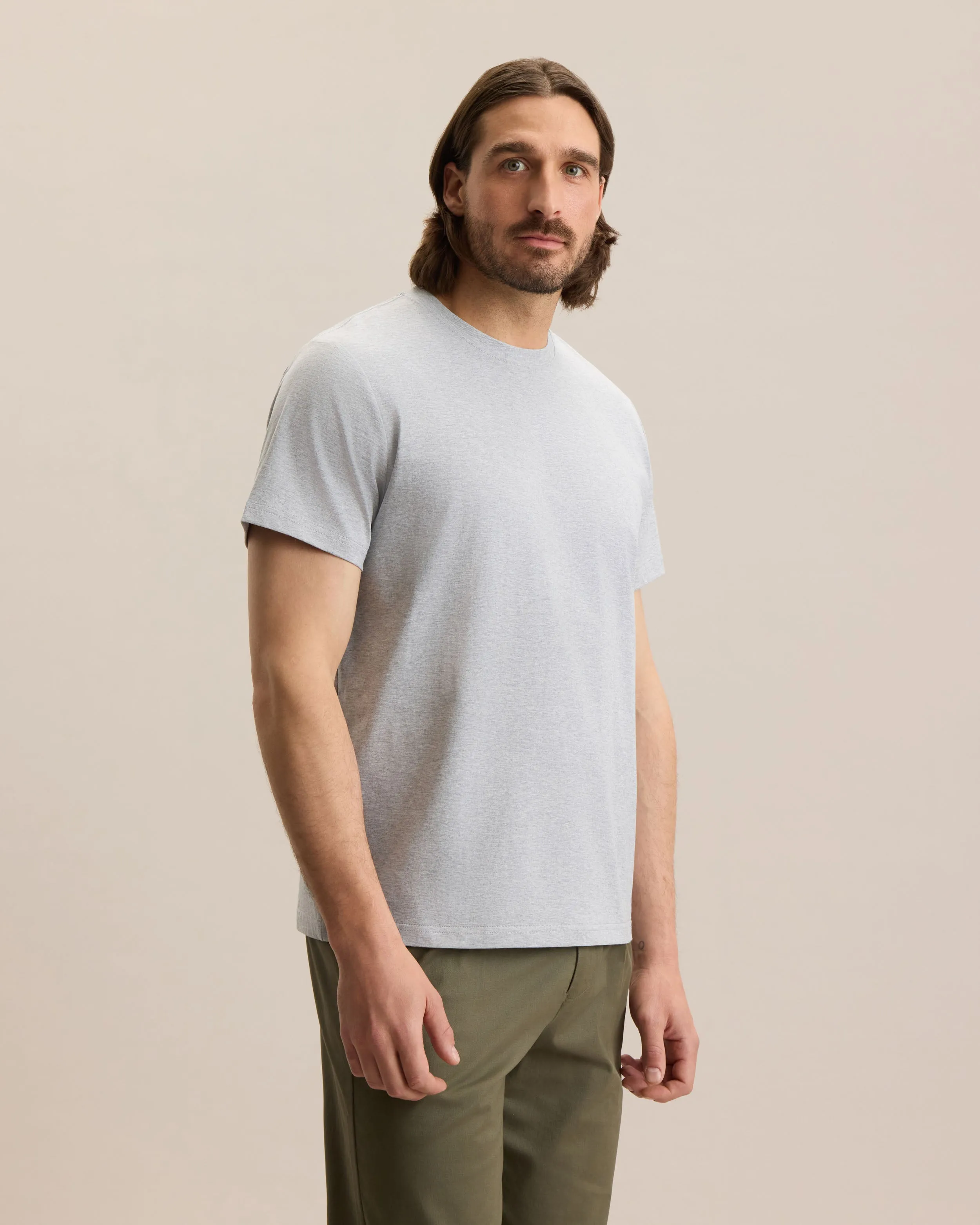 ESSENTIAL SLIM TEE sold by Frank & Oak product image thumbnail 2