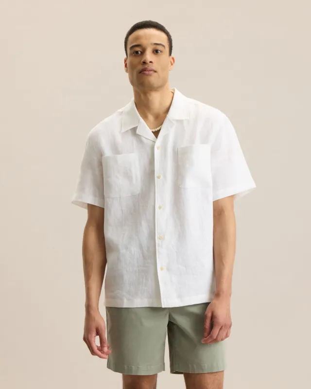LINEN SHIRT - SHORT SLEEVE made by Frank & Oak
