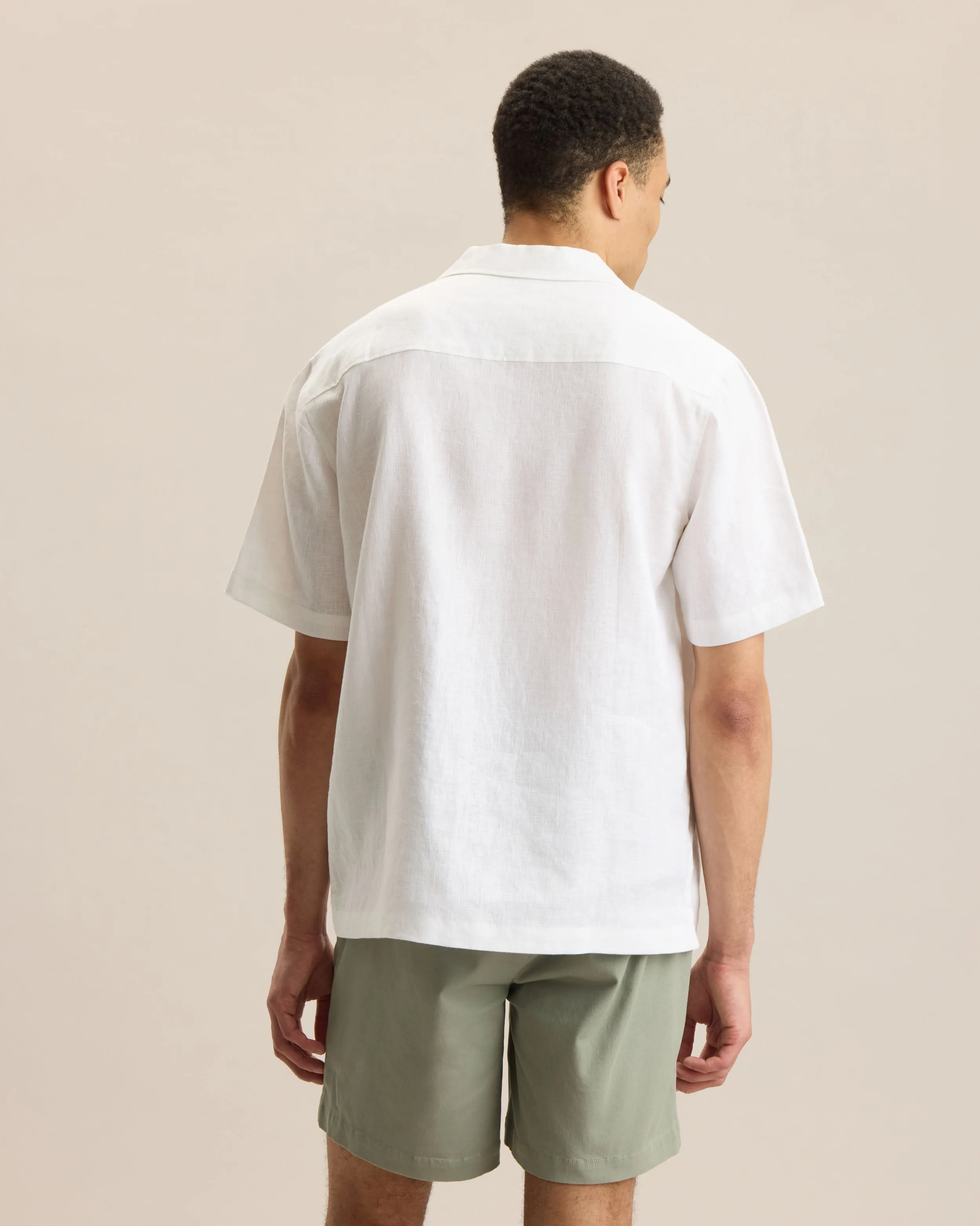 LINEN SHIRT - SHORT SLEEVE sold by Frank & Oak product image thumbnail 3