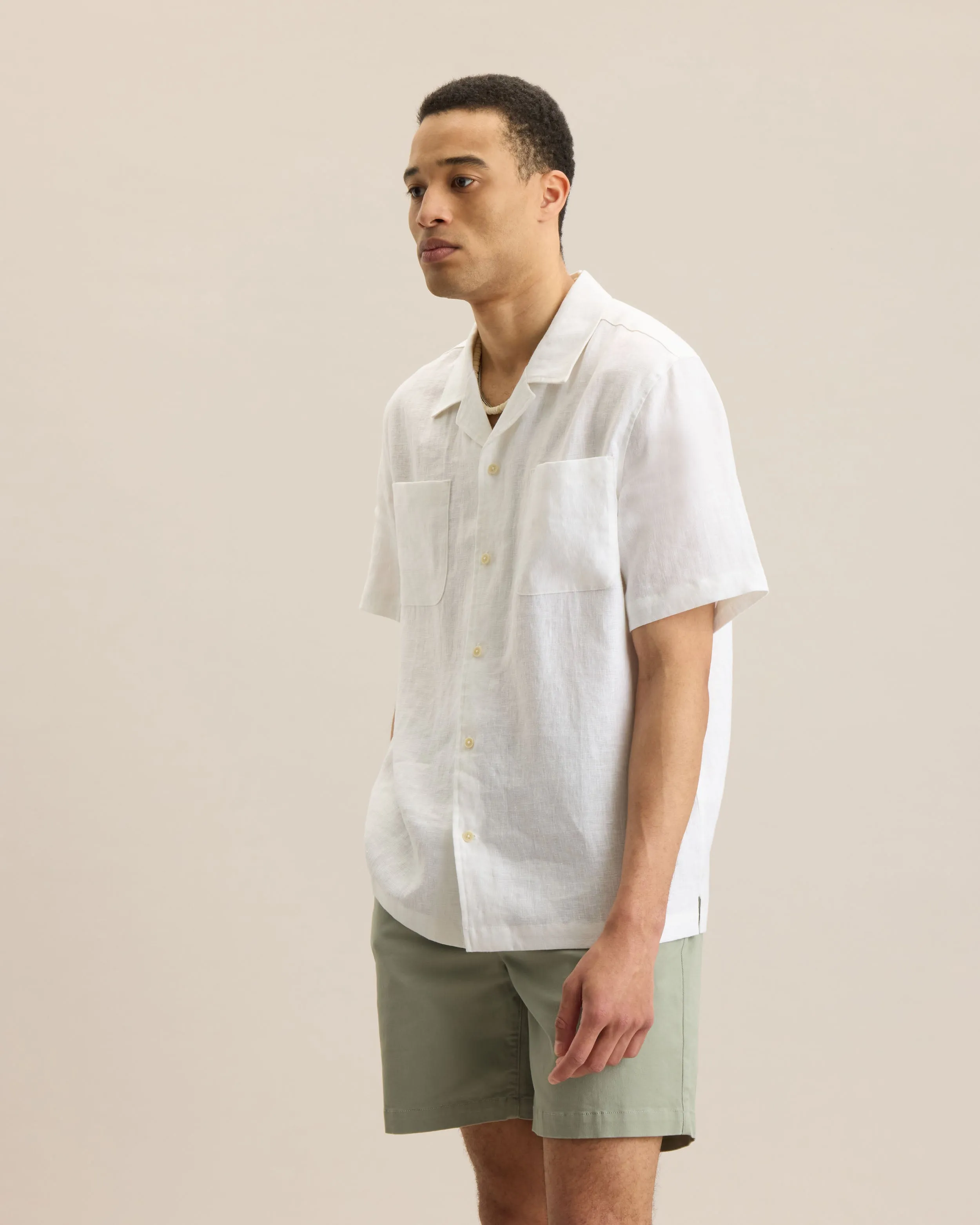 LINEN SHIRT - SHORT SLEEVE sold by Frank & Oak product image thumbnail 2