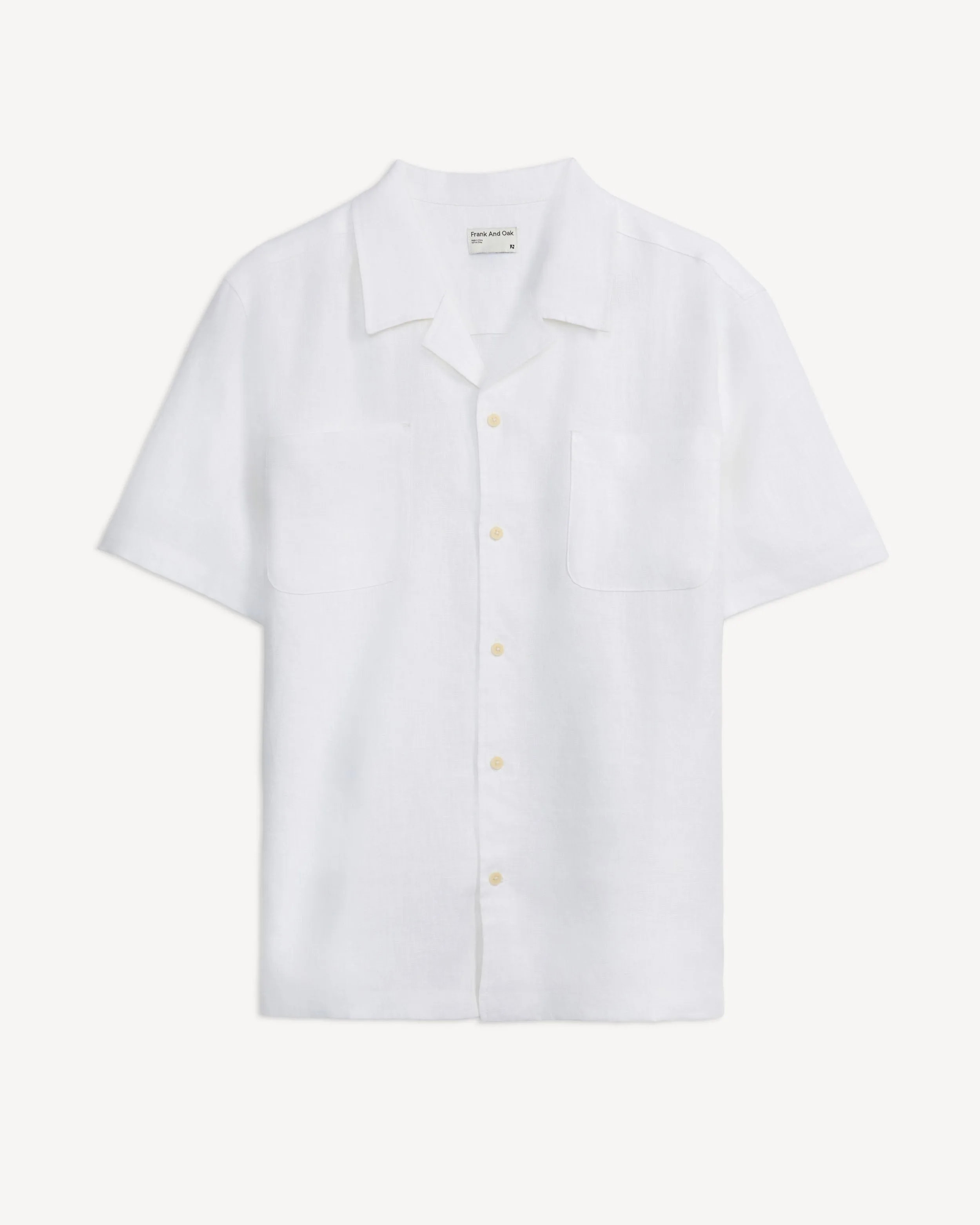 LINEN SHIRT - SHORT SLEEVE sold by Frank & Oak product image thumbnail 5