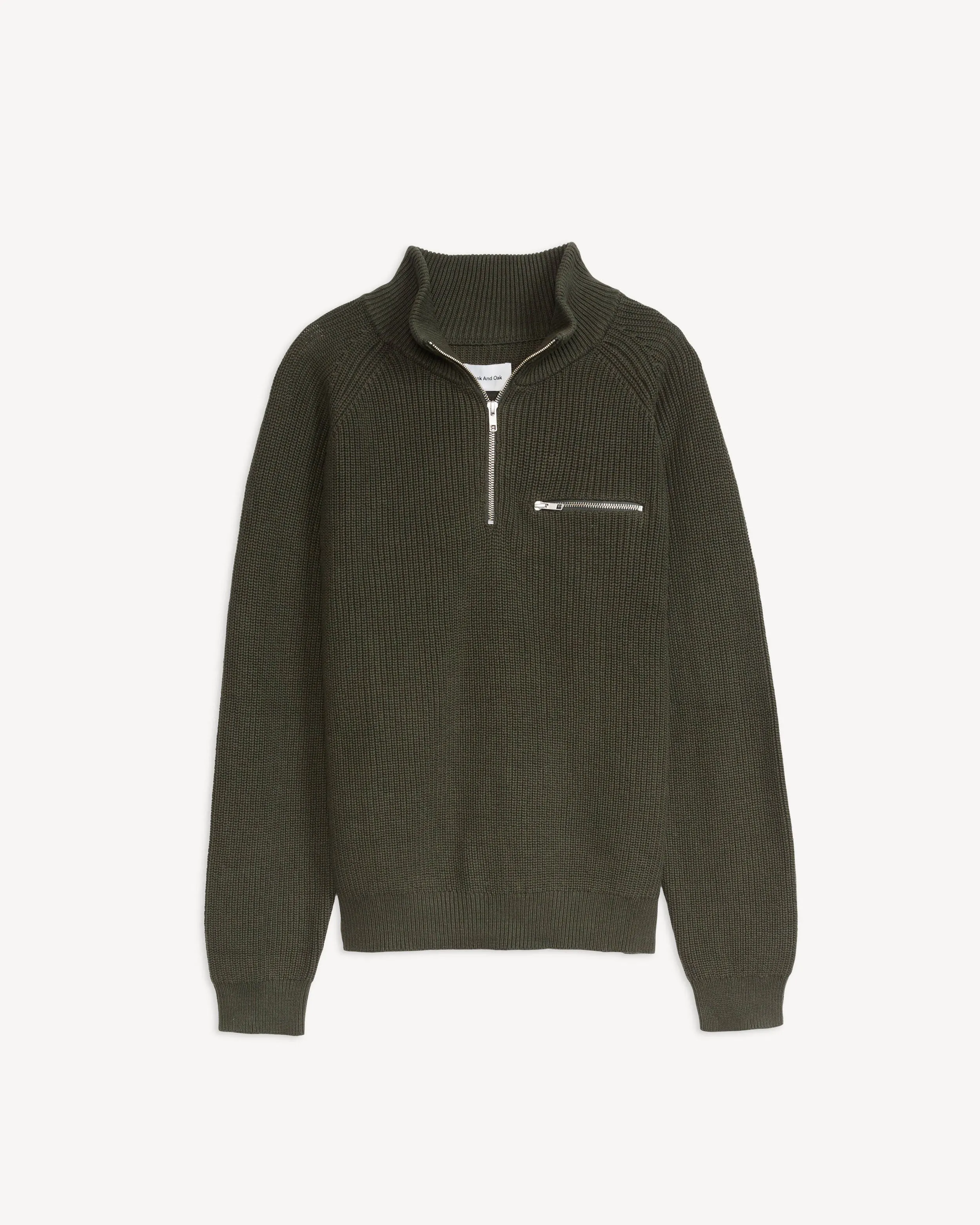 ESSENTIAL QUARTER-ZIP SWEATER sold by Frank & Oak product image thumbnail 5