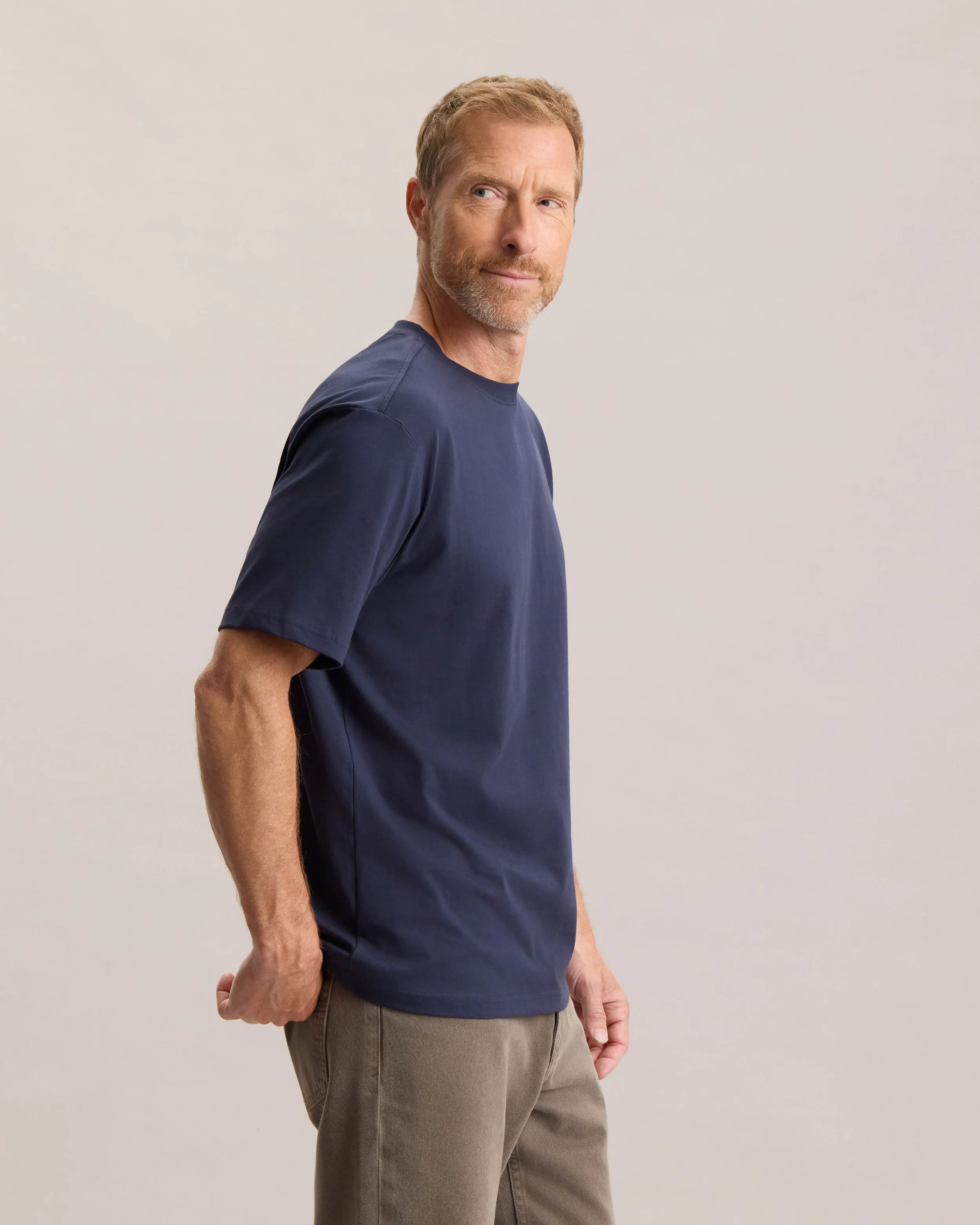 ESSENTIAL RELAXED TEE sold by Frank & Oak product image thumbnail 2