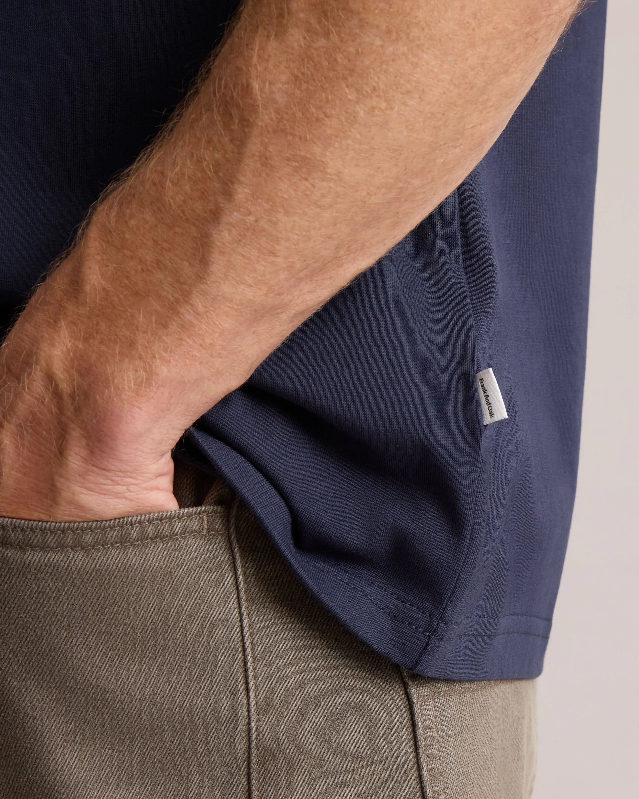 ESSENTIAL RELAXED TEE sold by Frank & Oak product image thumbnail 4