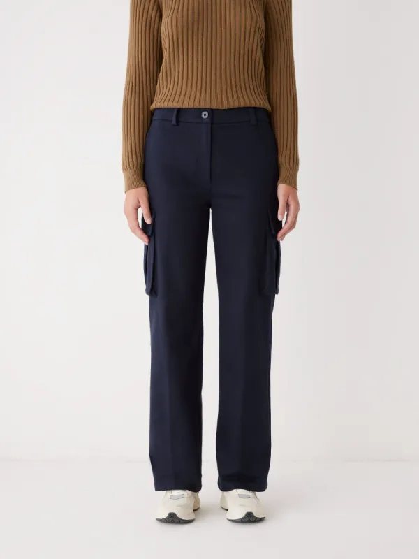 The Annie Cargo Pant in Dark Blue sold by Frank & Oak