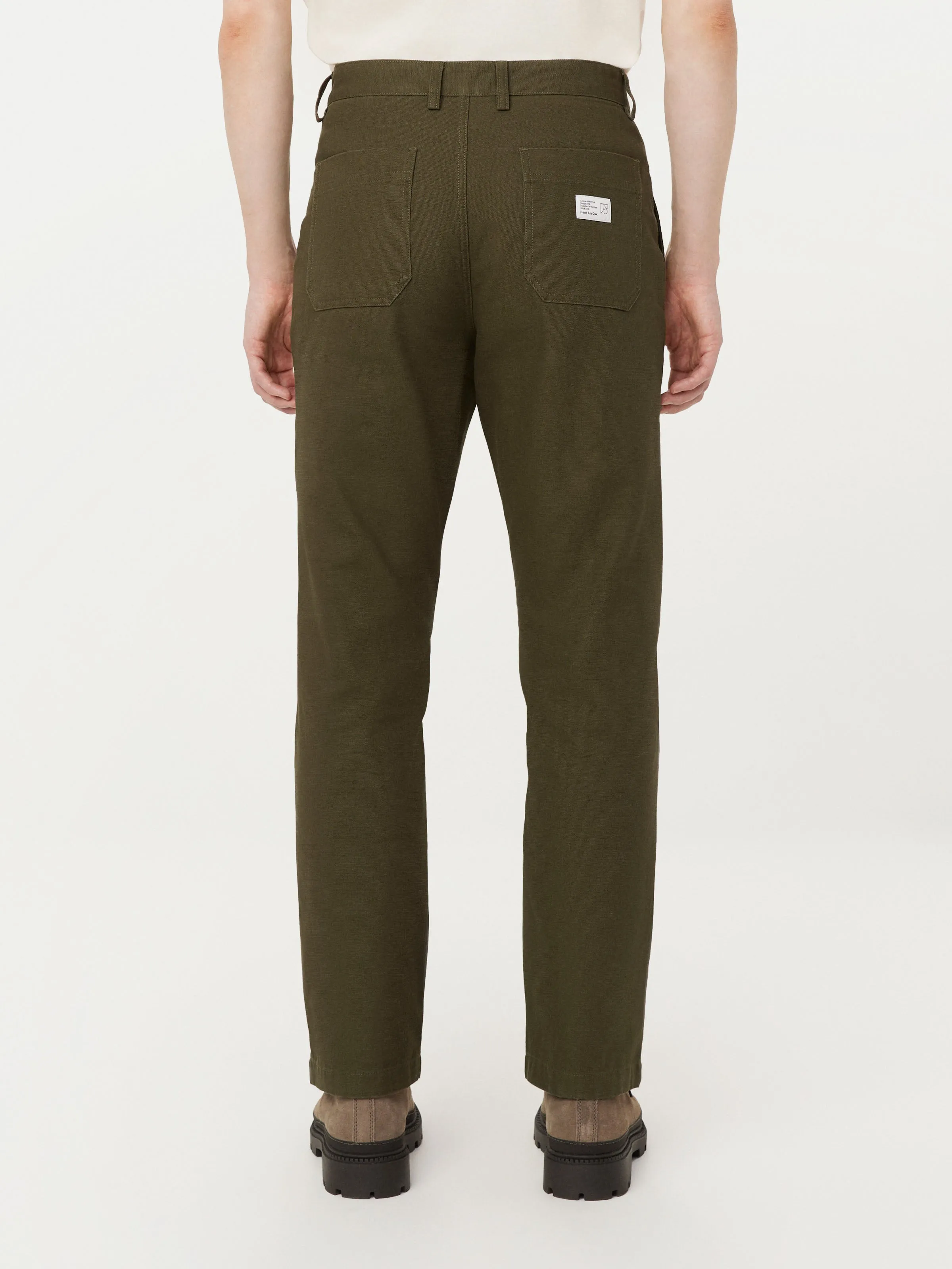 The Joey Fatigue Pant in Green sold by Frank & Oak product image thumbnail 4