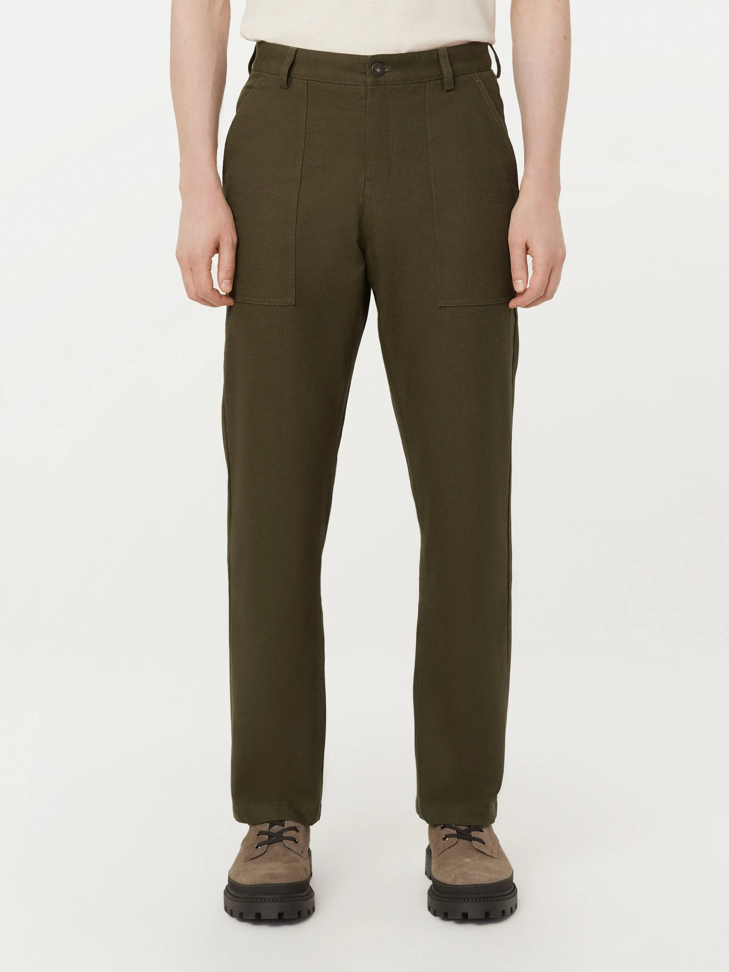 The Joey Fatigue Pant in Green sold by Frank & Oak product image thumbnail 2