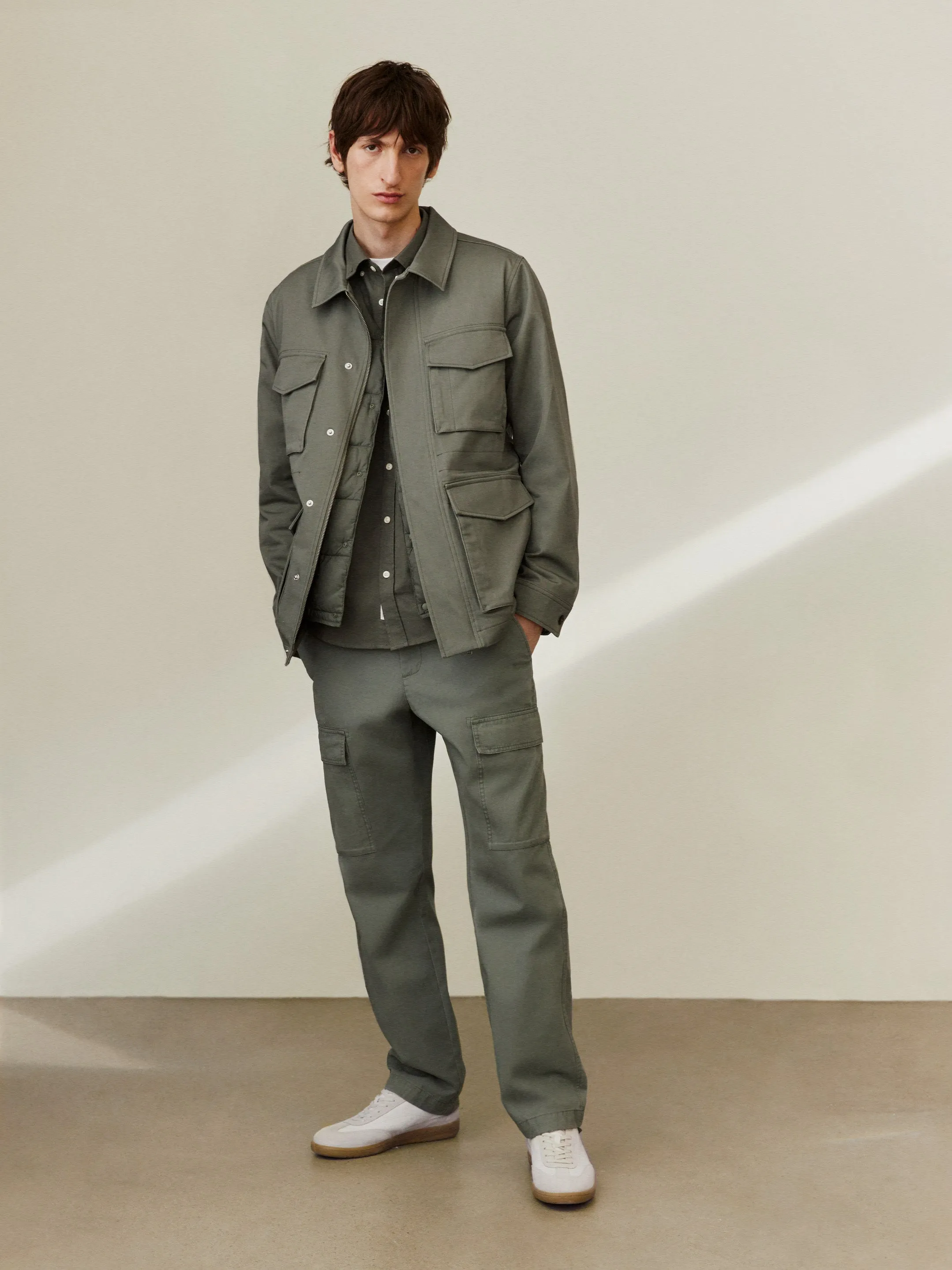 The Field Jacket in Boreal Green sold by Frank & Oak product image thumbnail 2