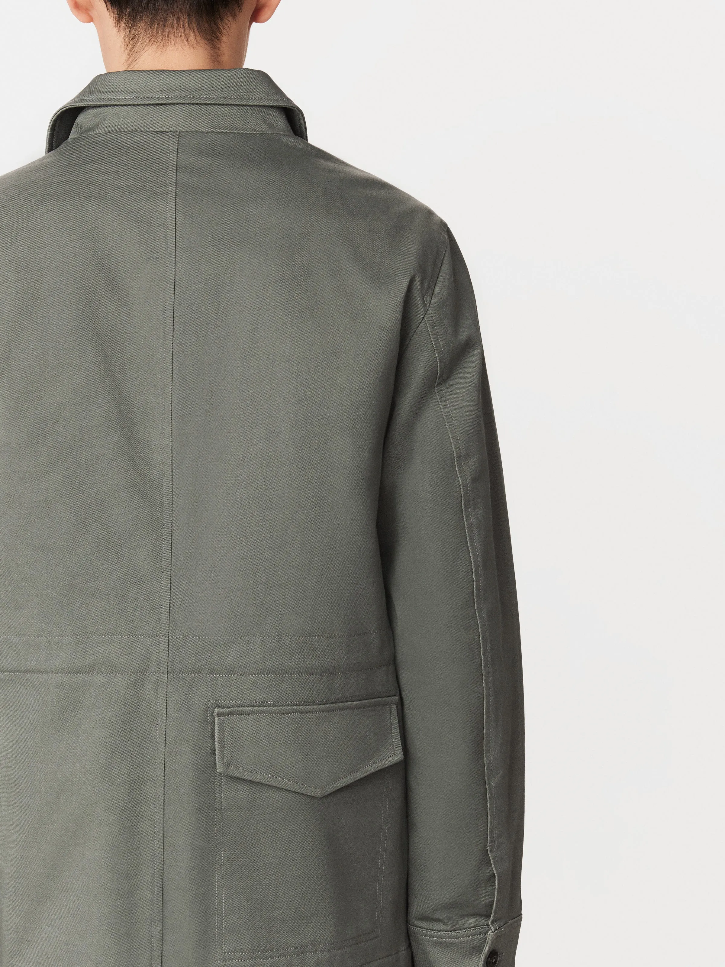 The Field Jacket in Boreal Green sold by Frank & Oak product image thumbnail 4