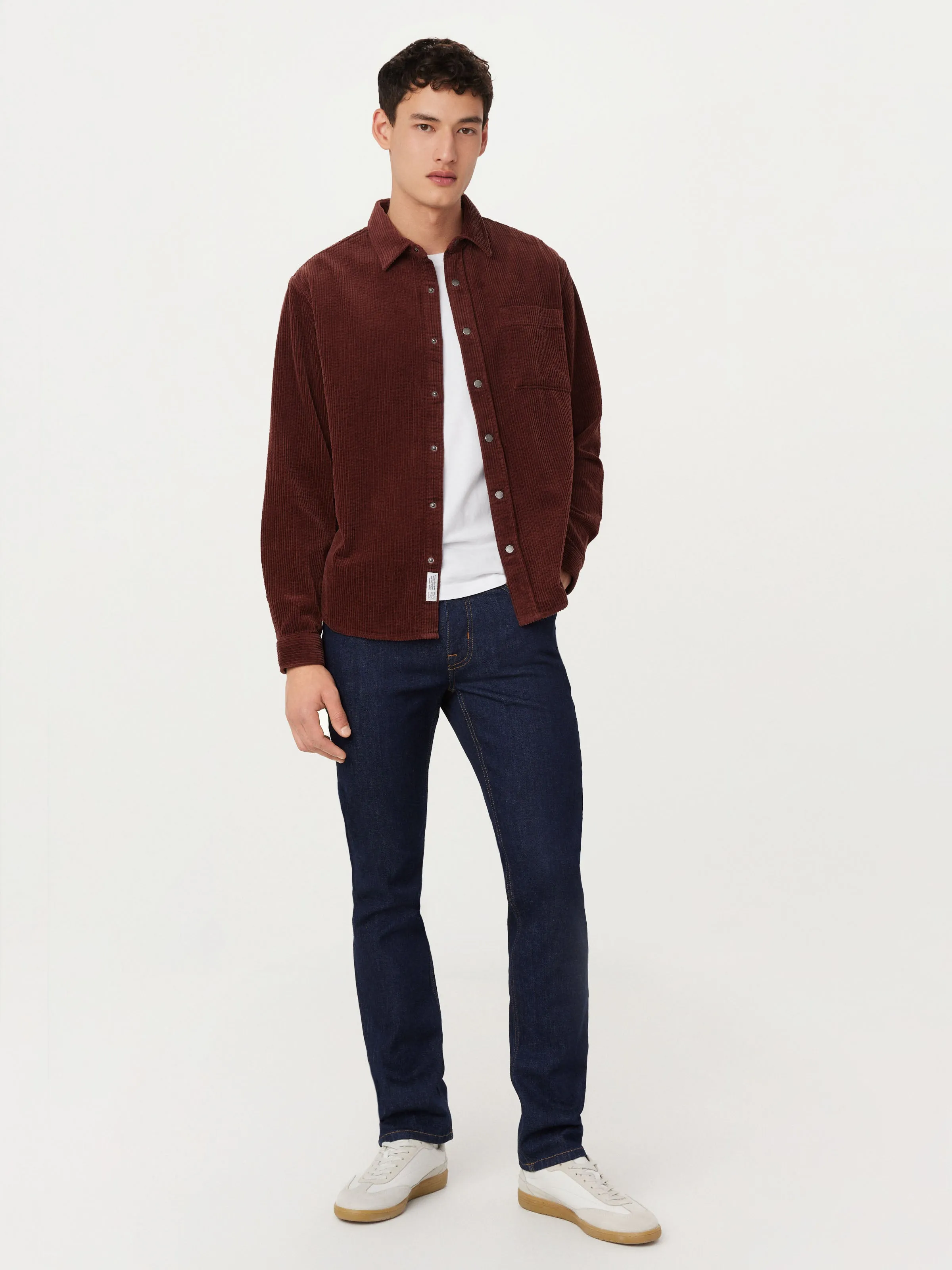 The Corduroy Shirt in Bordeaux sold by Frank & Oak product image thumbnail 2