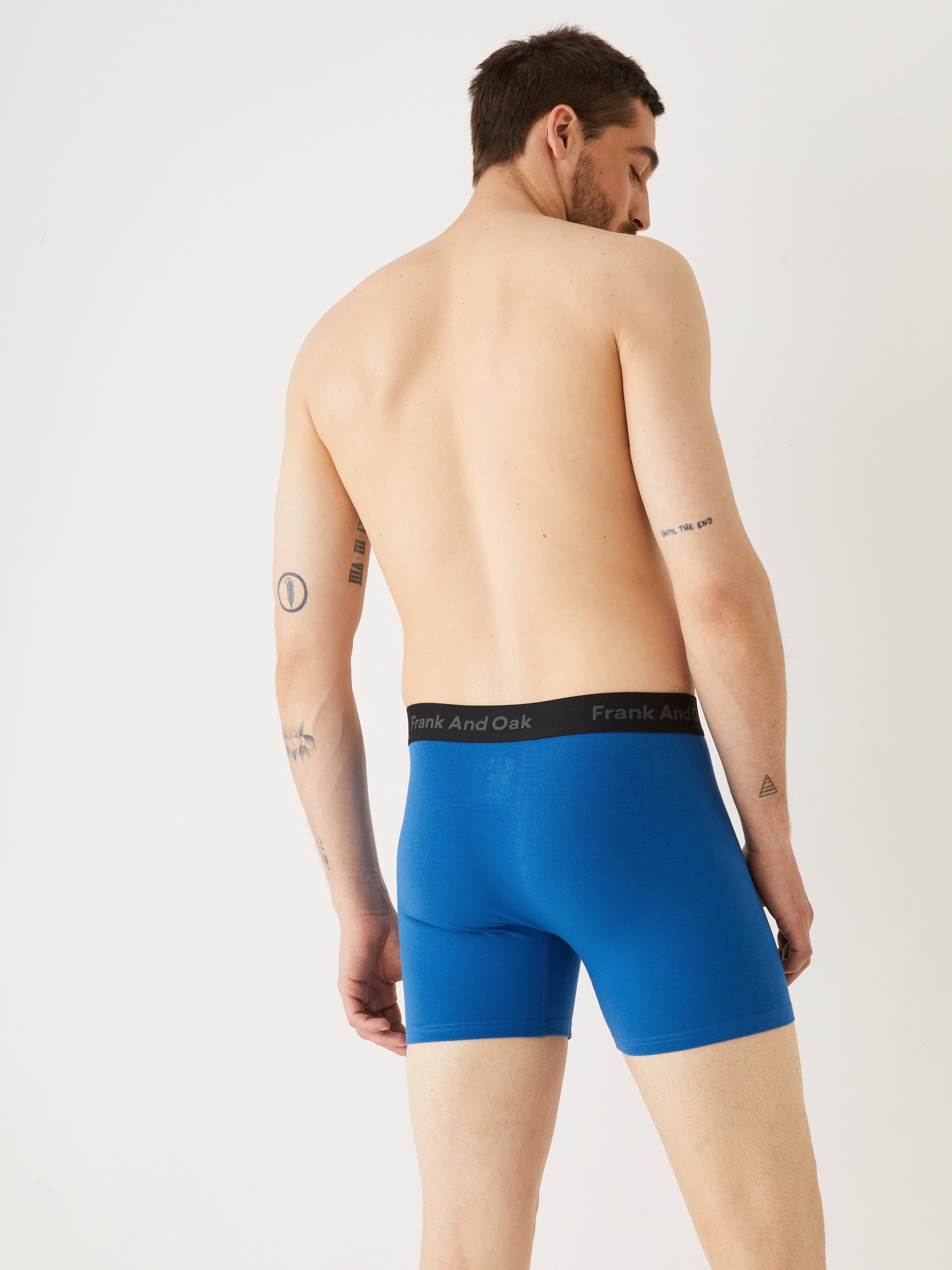 The Boxer Brief in Classic Blue sold by Frank & Oak product image thumbnail 2