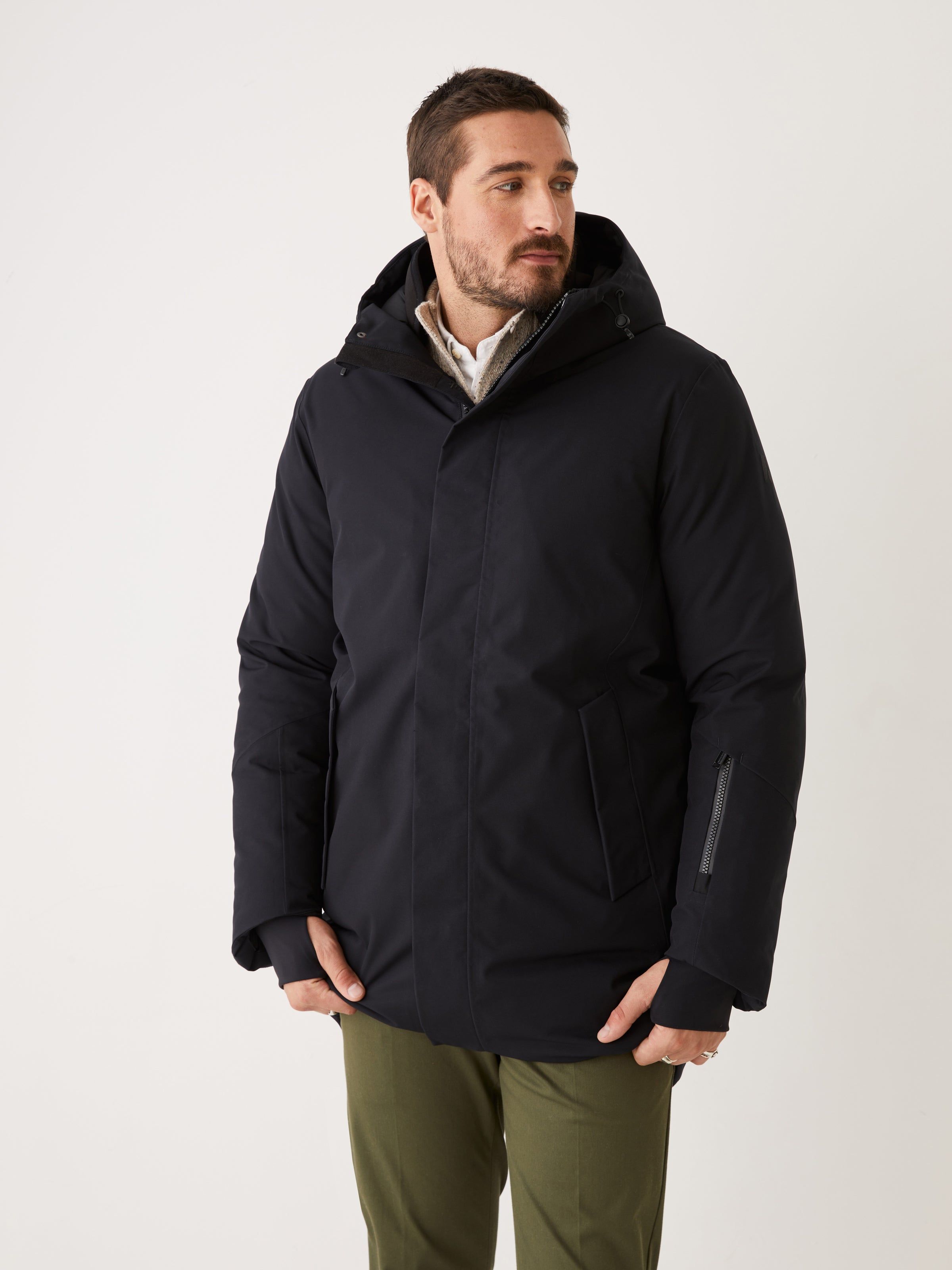 The Capital Parka in Black sold by Frank & Oak product image thumbnail 7
