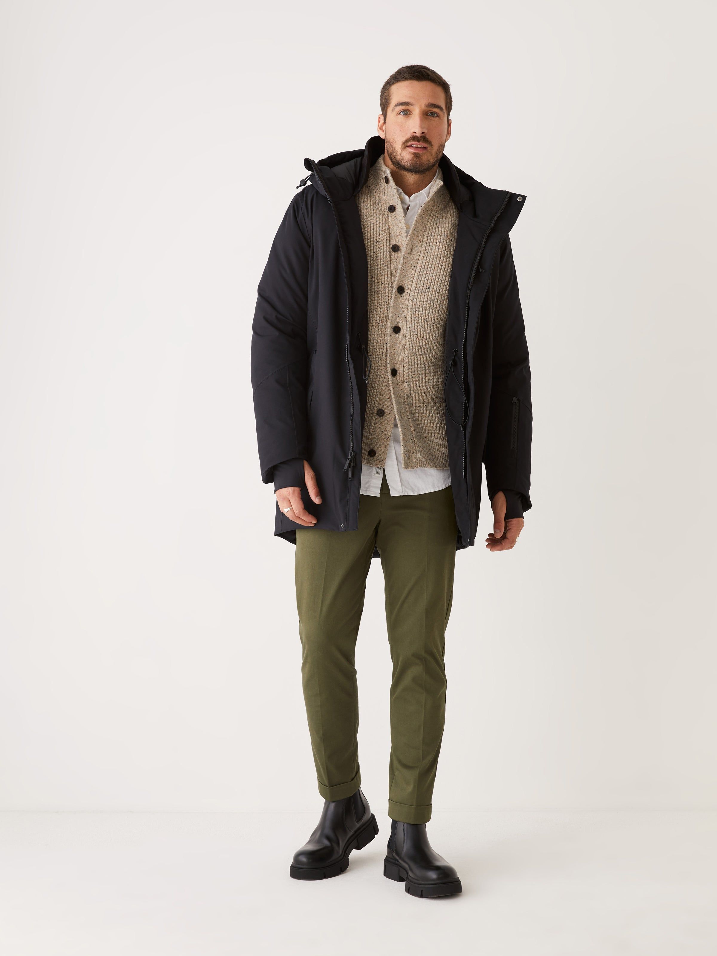 The Capital Parka in Black sold by Frank & Oak product image thumbnail 3