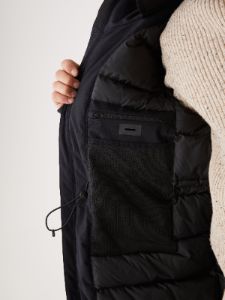 The Capital Parka in Black sold by Frank & Oak