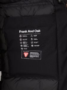 The Capital Parka in Black sold by Frank & Oak