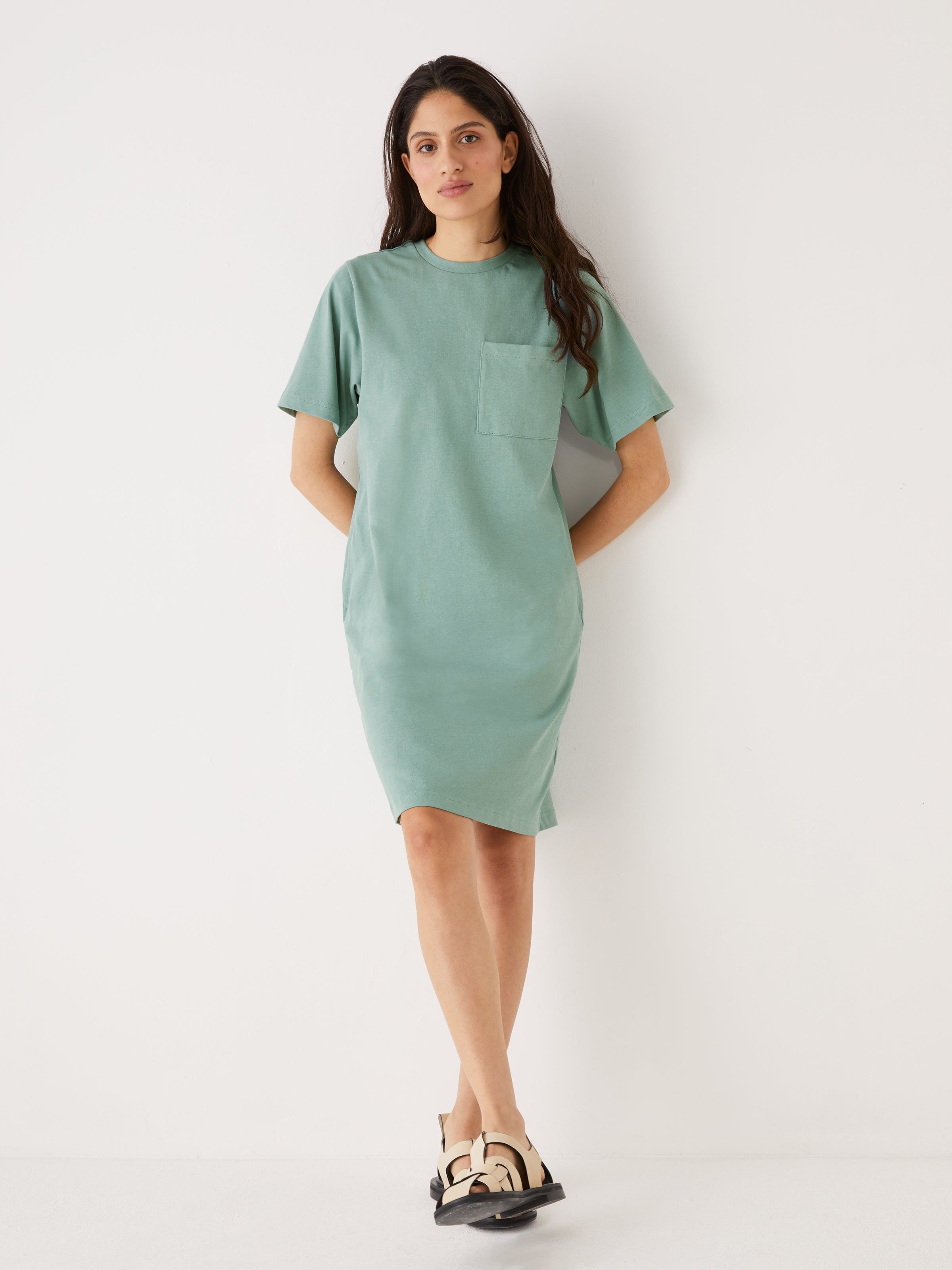 The T-Shirt Dress in Blue sold by Frank & Oak product image thumbnail 2