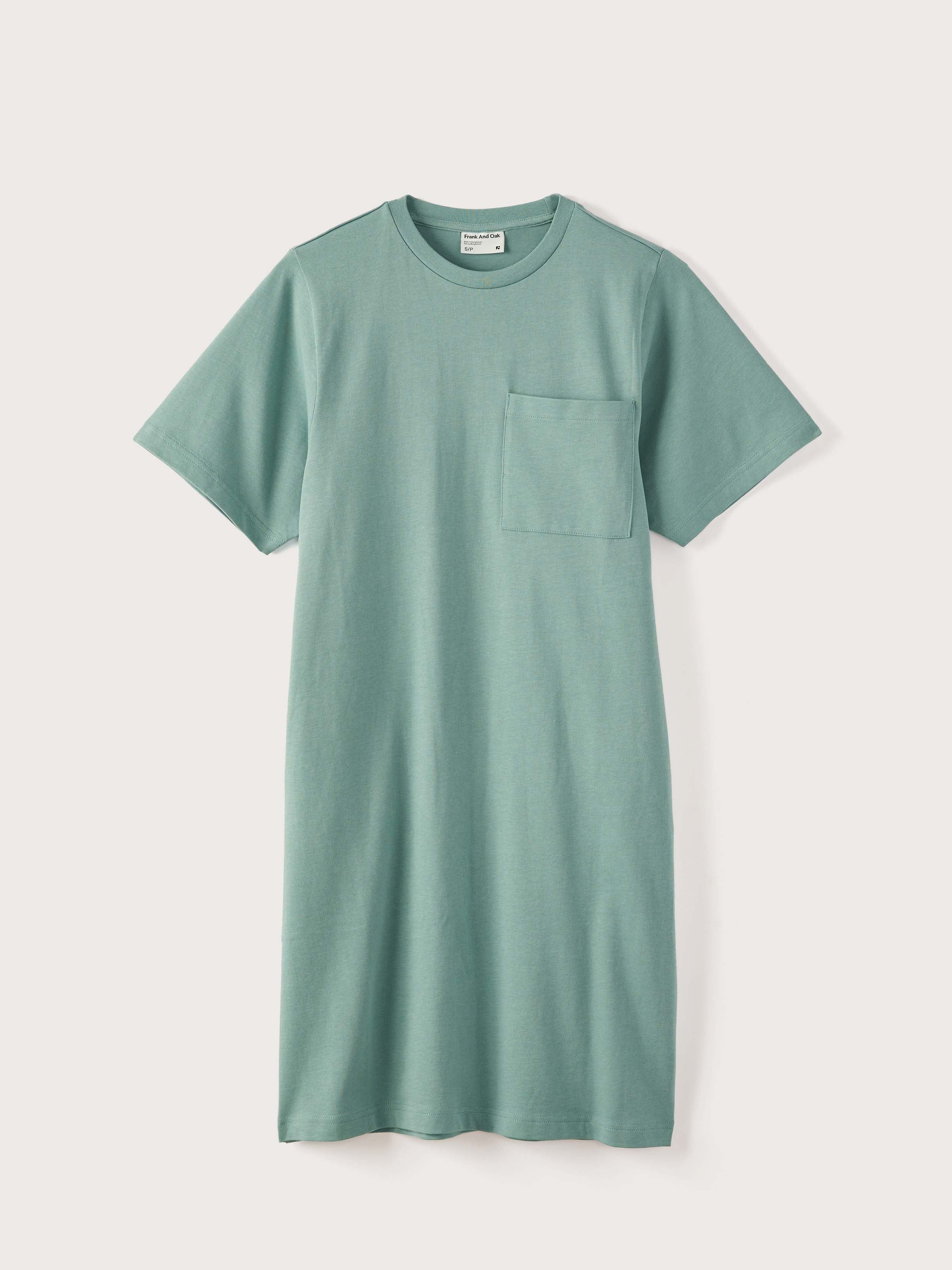 The T-Shirt Dress in Blue sold by Frank & Oak product image thumbnail 5
