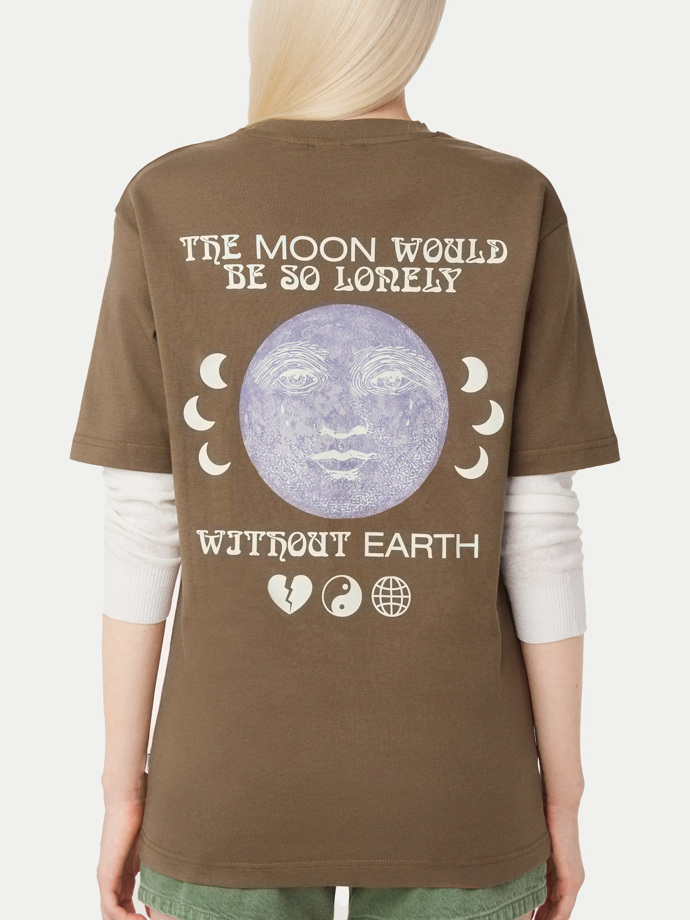 The Earth Day T-Shirt in Umber sold by Frank & Oak product image thumbnail 4