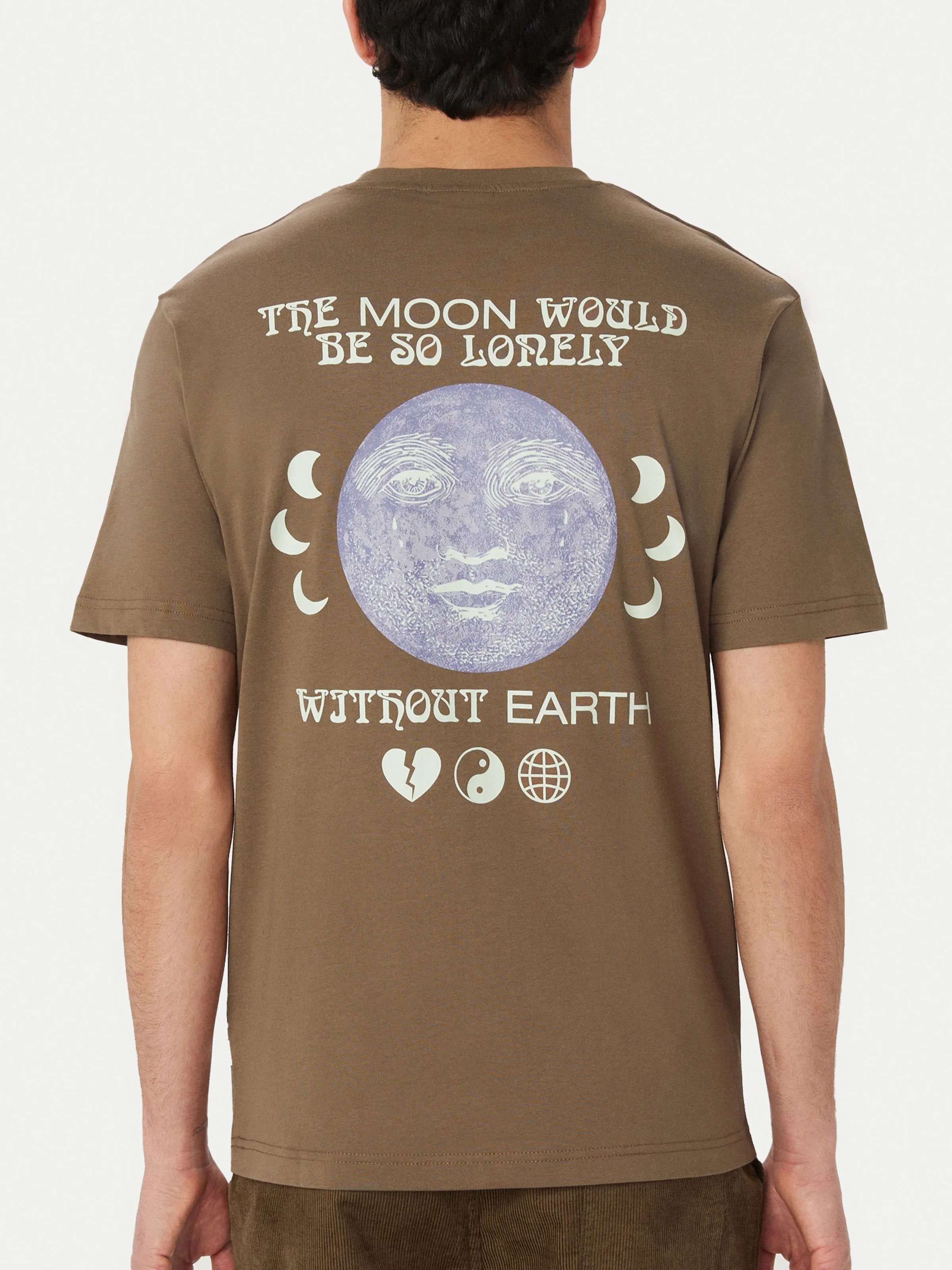 The Earth Day T-Shirt in Umber sold by Frank & Oak product image thumbnail 3