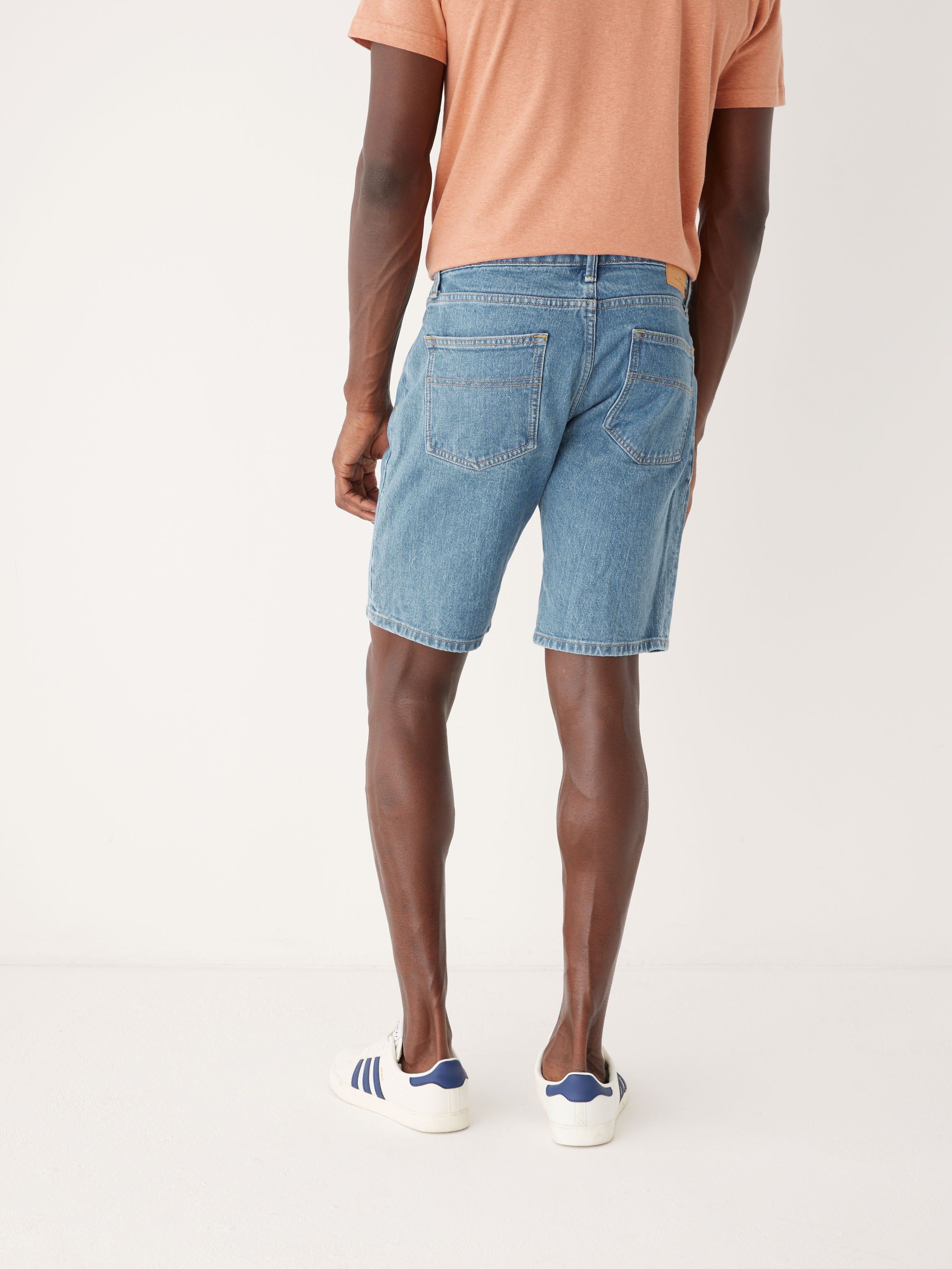 The Adam Slim Fit 10in Short in Light Blue sold by Frank & Oak product image thumbnail 3