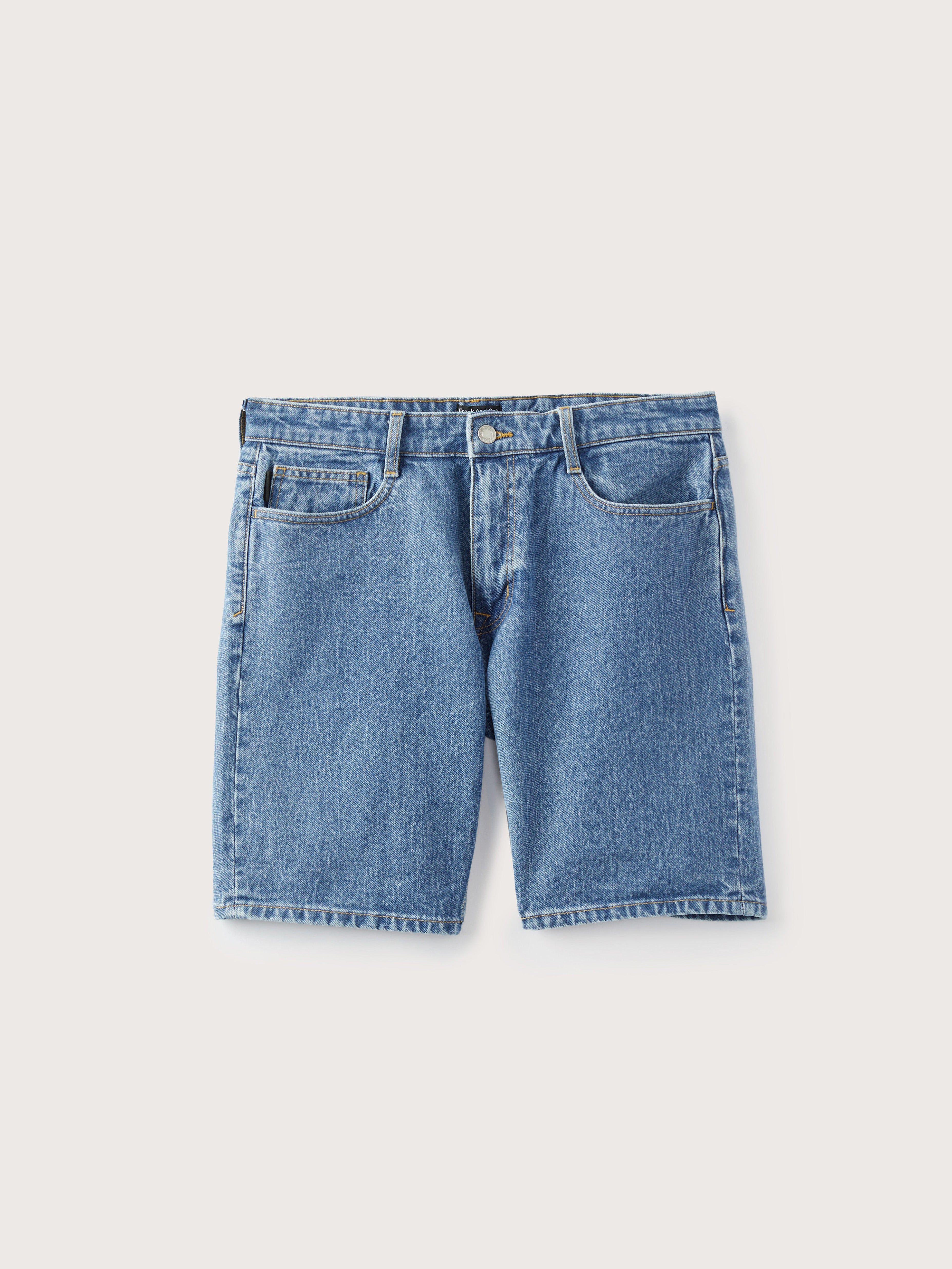 The Adam Slim Fit 10in Short in Light Blue sold by Frank & Oak product image thumbnail 6