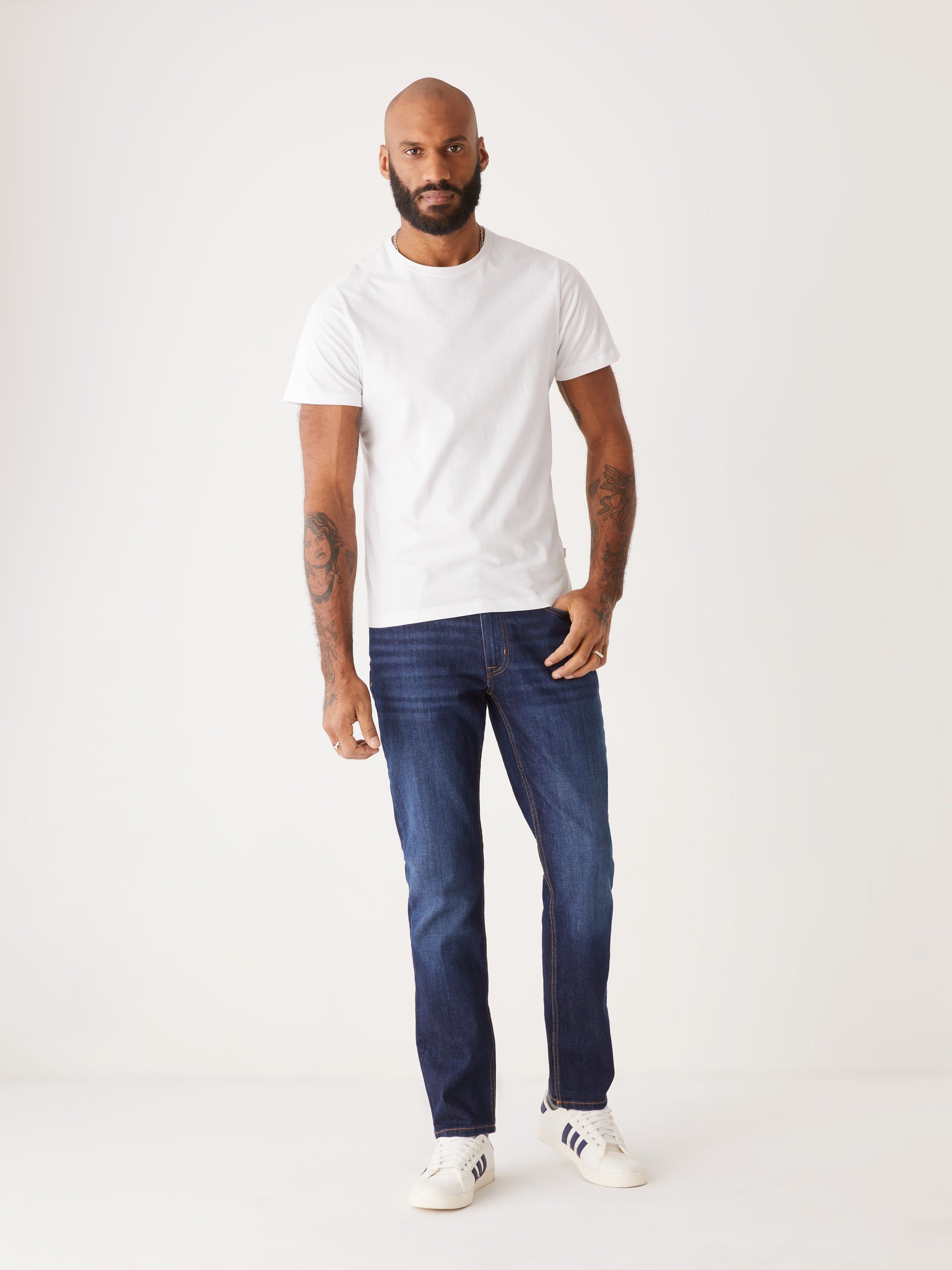 The Slim Fit Jean in Blue sold by Frank & Oak product image thumbnail 2