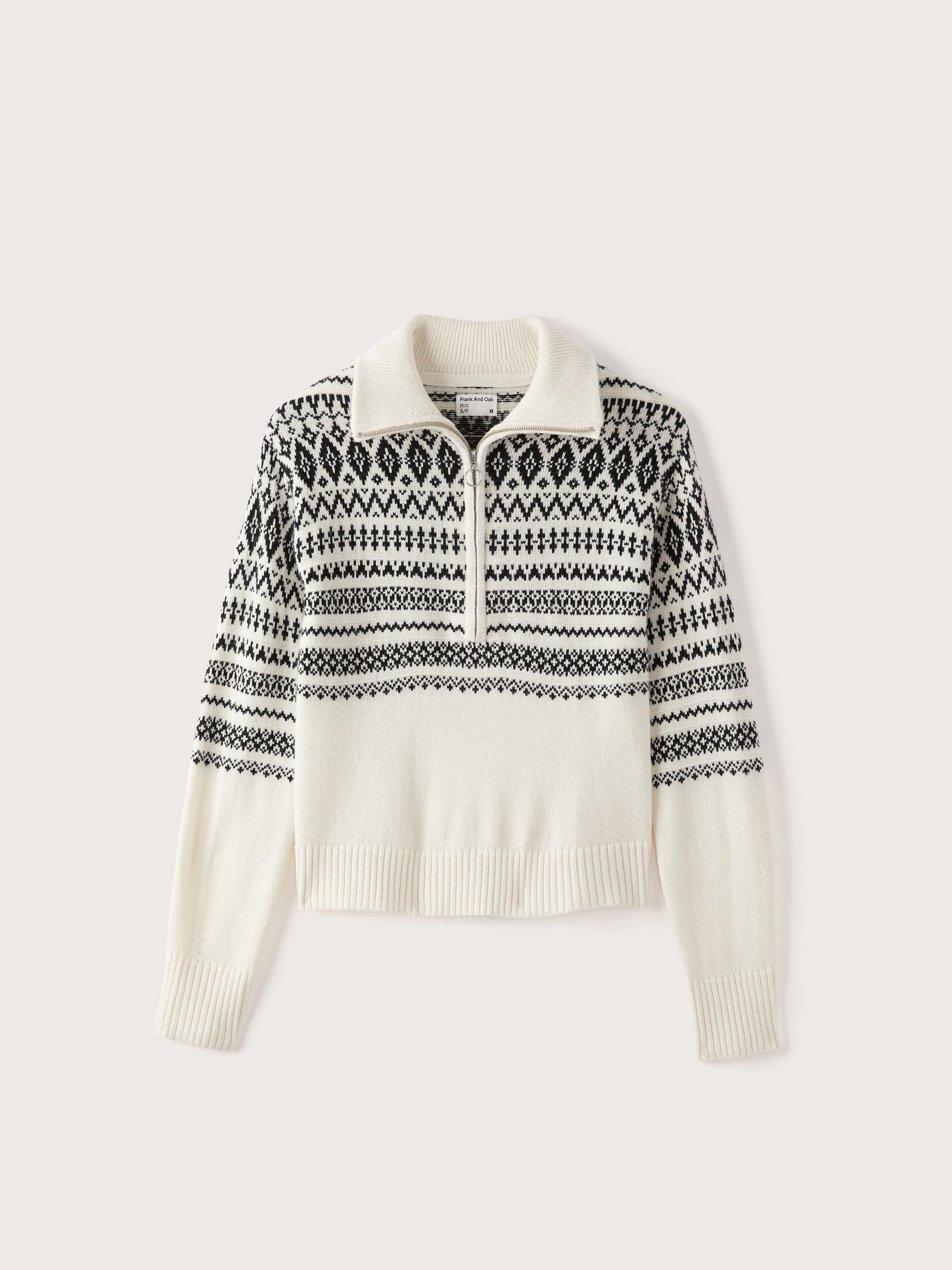 The Fair Isle Sweater in Beige sold by Frank & Oak product image thumbnail 5