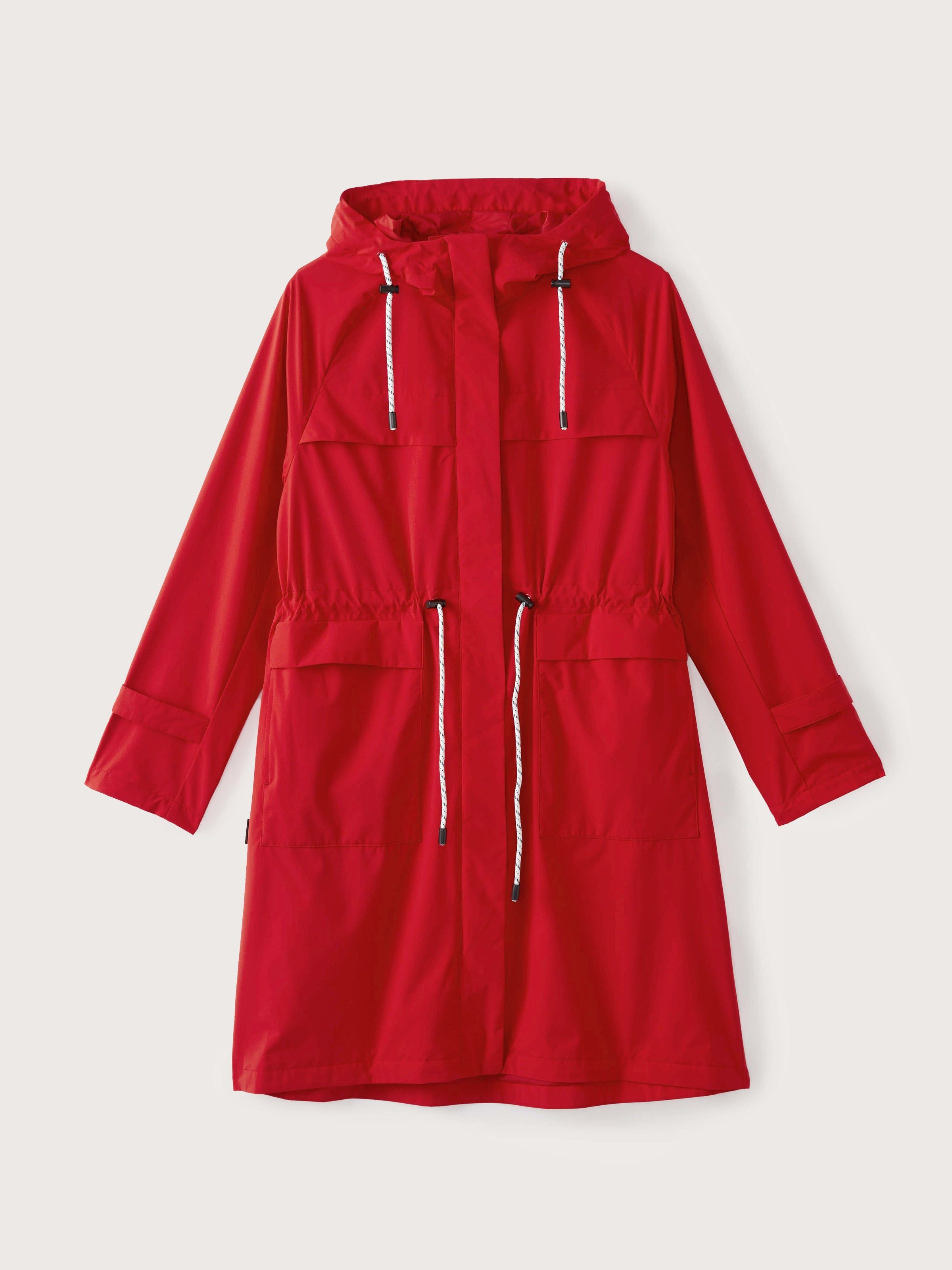 The Stanley Rain Jacket in Red sold by Frank & Oak product image thumbnail 12