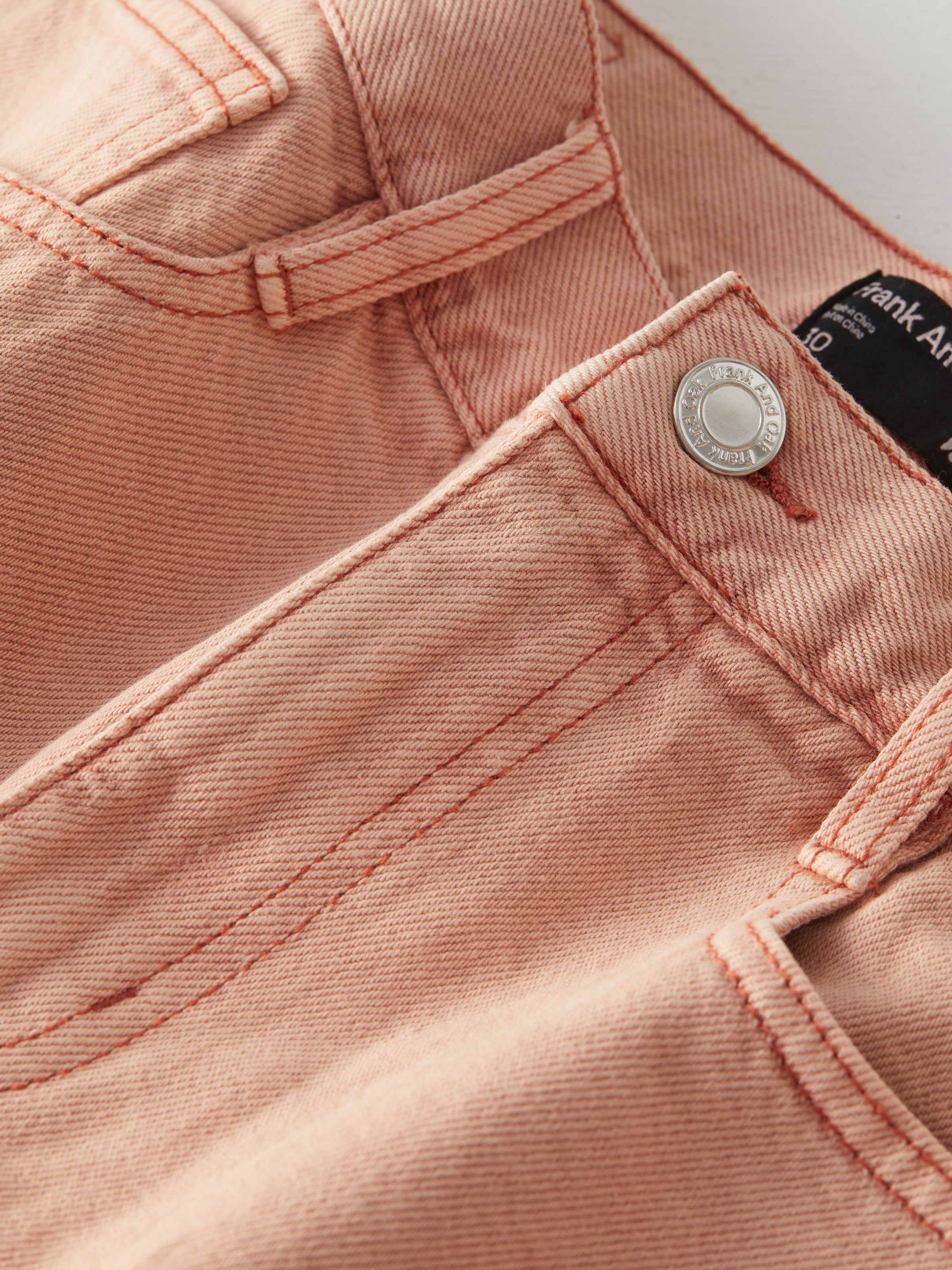 The Adam Slim 10in Short in Apricot sold by Frank & Oak product image thumbnail 6