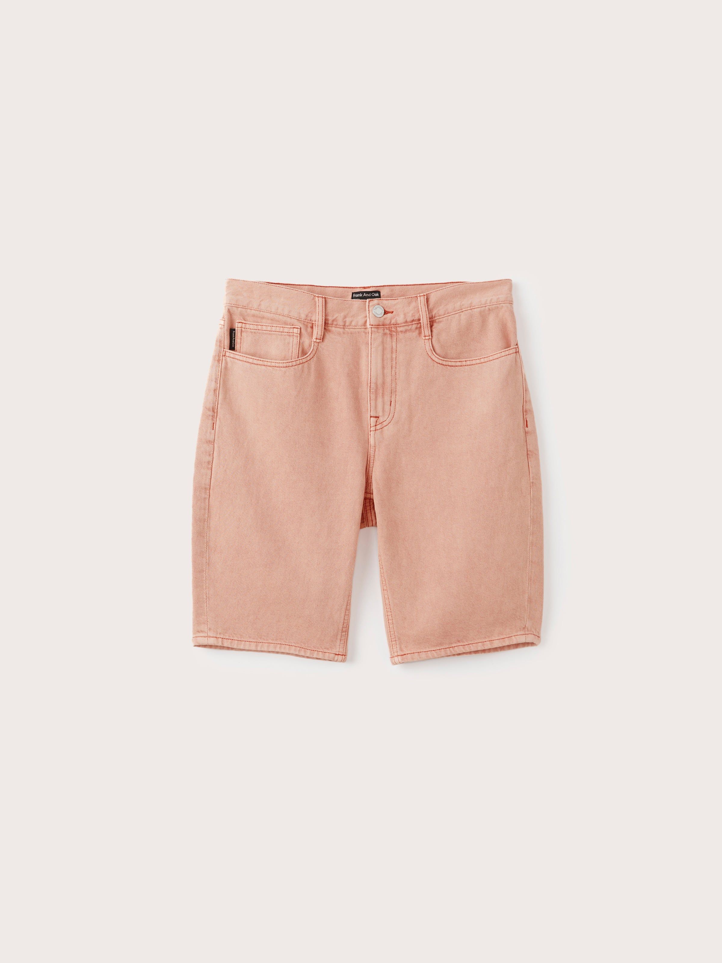 The Adam Slim 10in Short in Apricot sold by Frank & Oak product image thumbnail 7