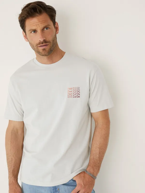 The Groovy Relaxed T-Shirt in Glacier Grey sold by Frank & Oak