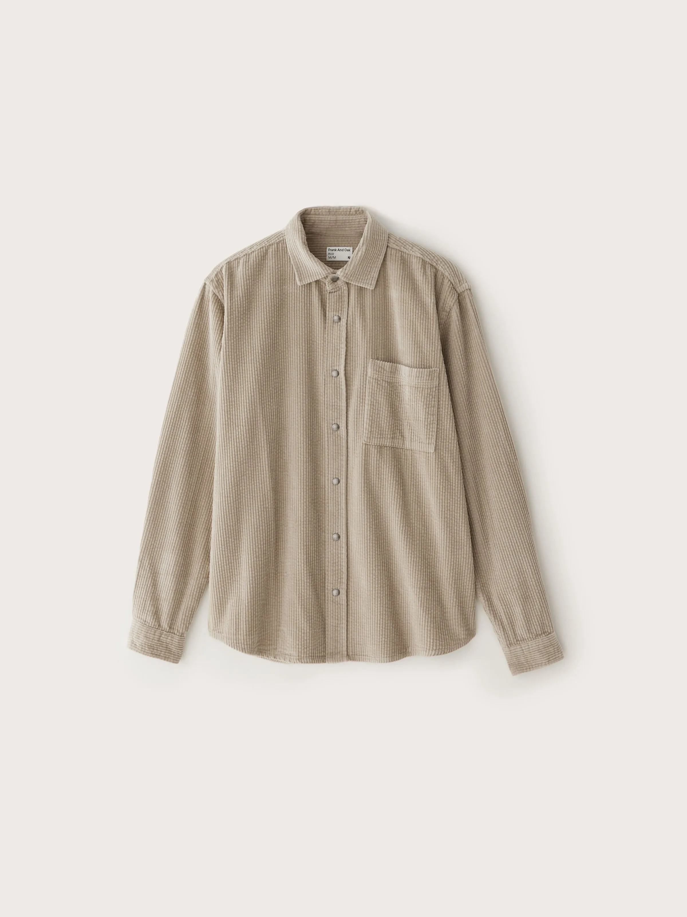 The Corduroy Shirt in Sand sold by Frank & Oak product image thumbnail 5