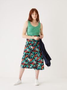 The Knitted Tank Top in Green sold by Frank & Oak