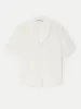 The Camp Collar Blouse in White sold by Frank & Oak