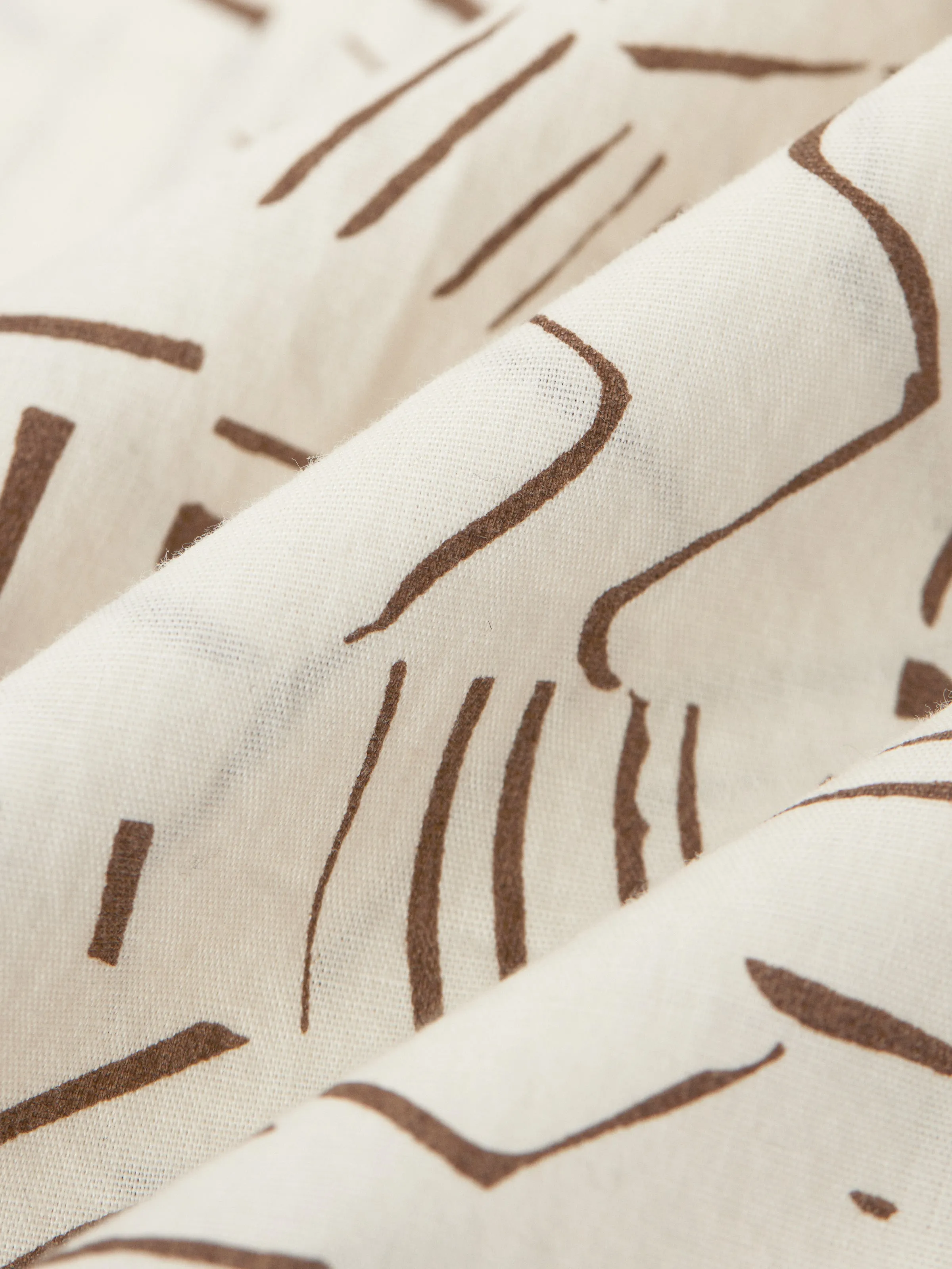 The Abstract Camp Collar Shirt in Cloud sold by Frank & Oak product image thumbnail 5