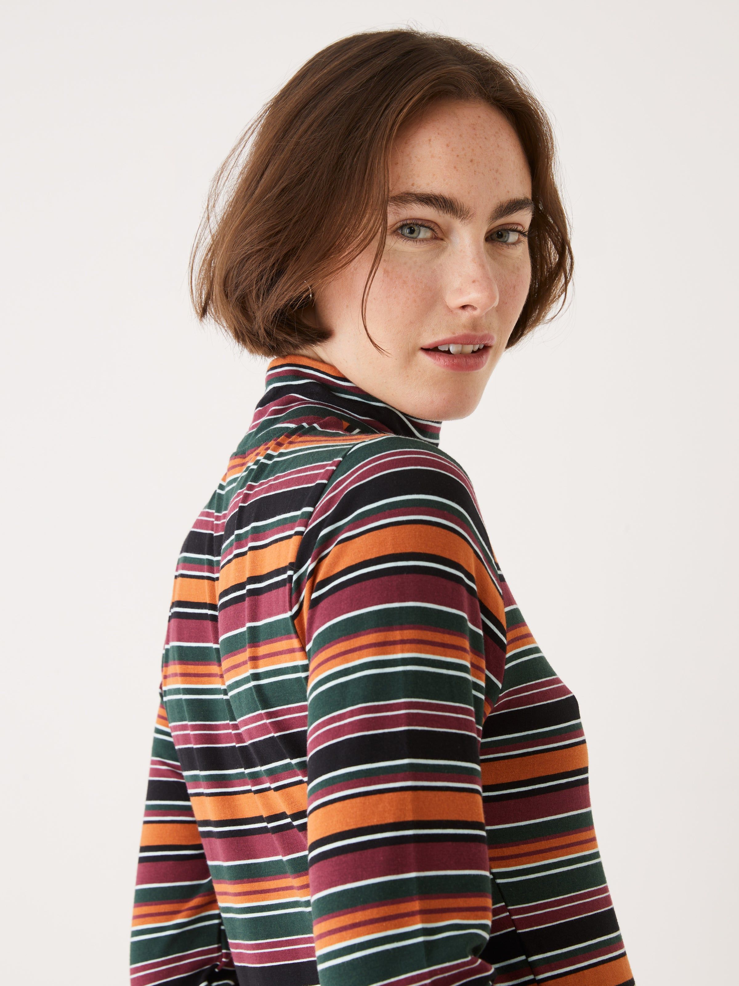 The Long Sleeve Mockneck in Blue sold by Frank & Oak product image thumbnail 2