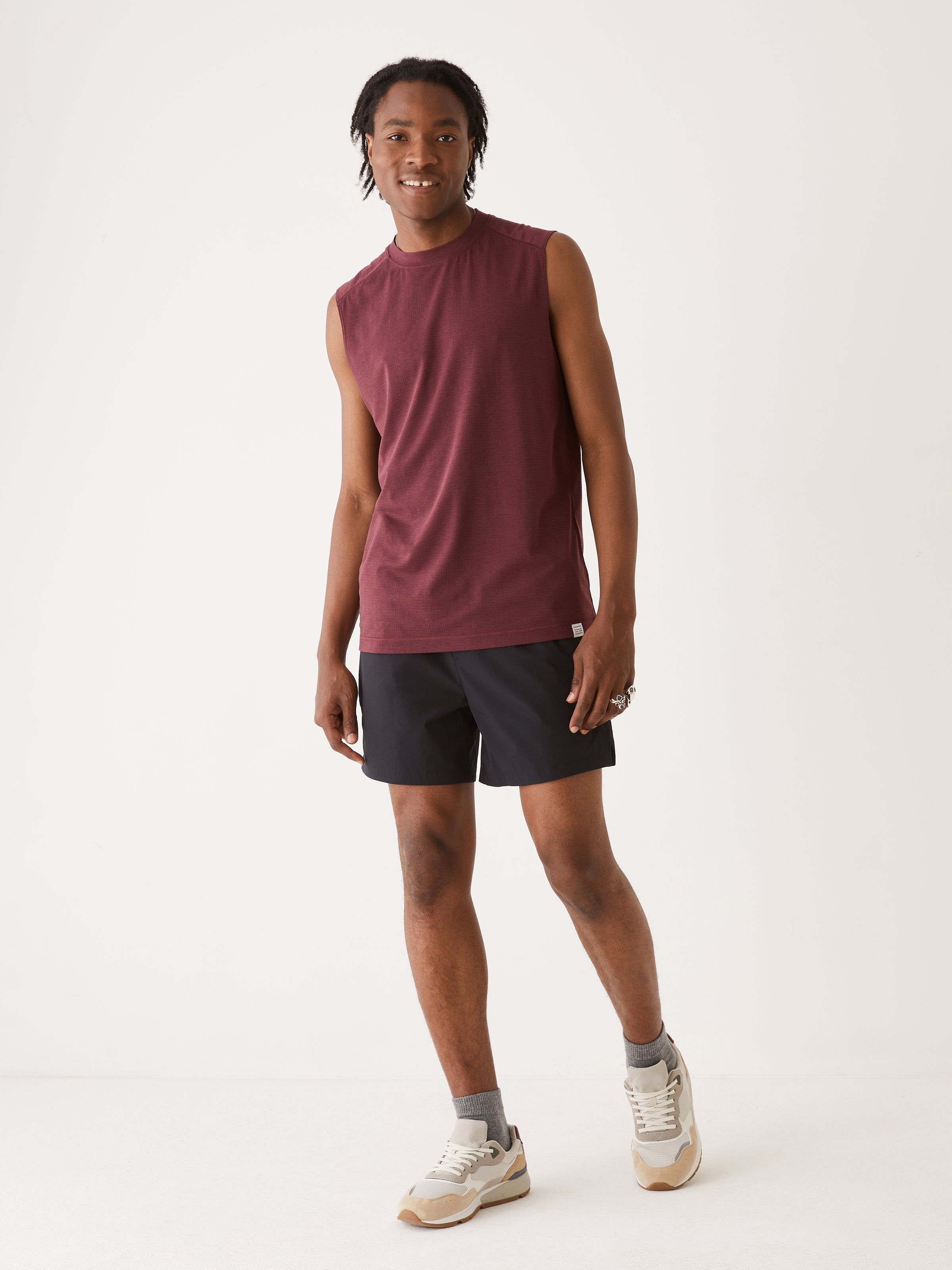 The Motion Short in Black sold by Frank & Oak product image thumbnail 6