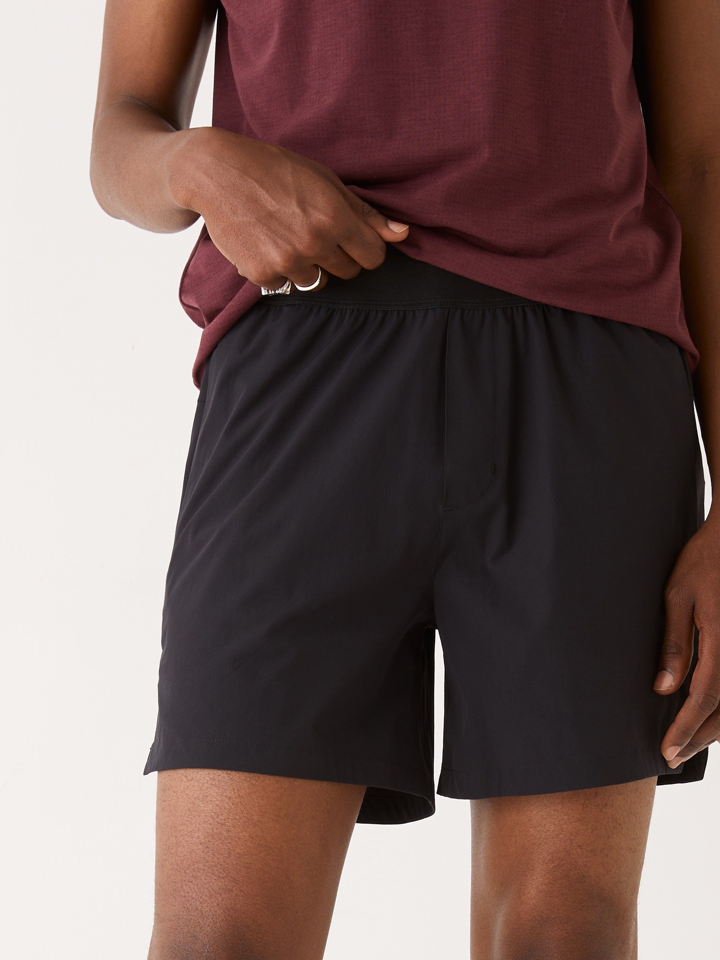 The Motion Short in Black sold by Frank & Oak product image thumbnail 5