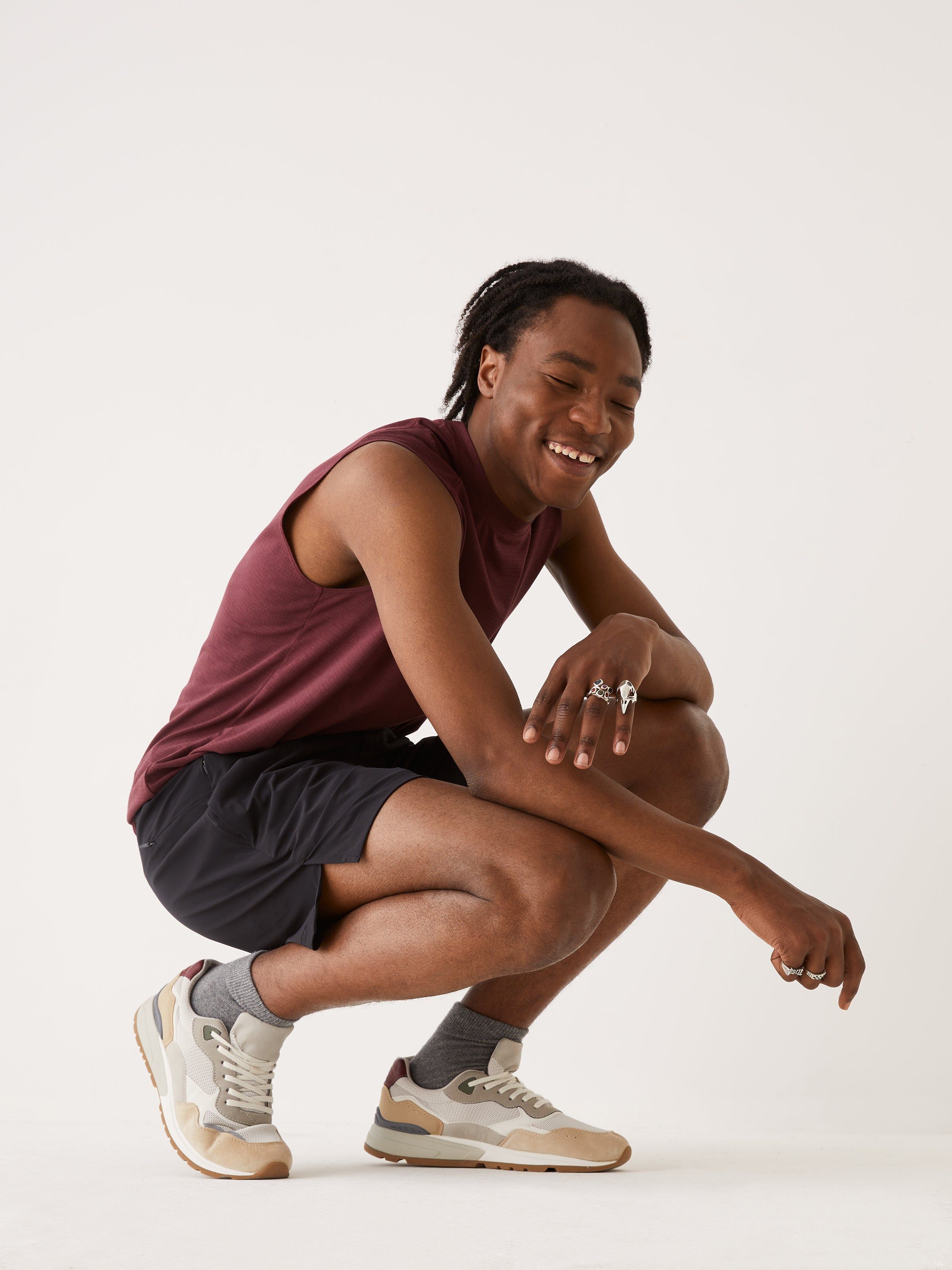 The Motion Short in Black sold by Frank & Oak