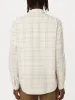The Long Sleeve Hemp Shirt in Light Beige sold by Frank & Oak