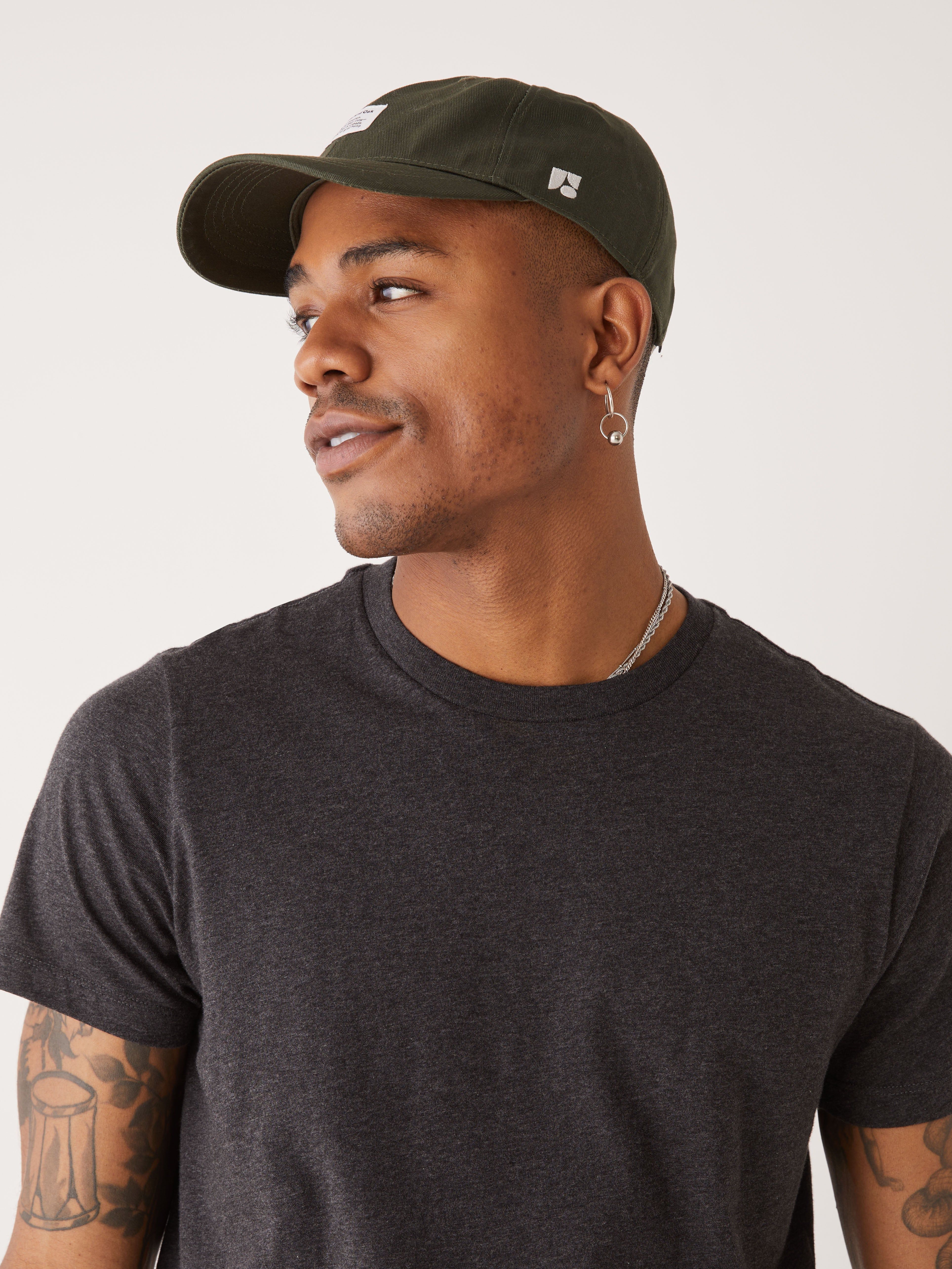 The Slim Fit Essential T-Shirt in Dark Grey sold by Frank & Oak product image thumbnail 2