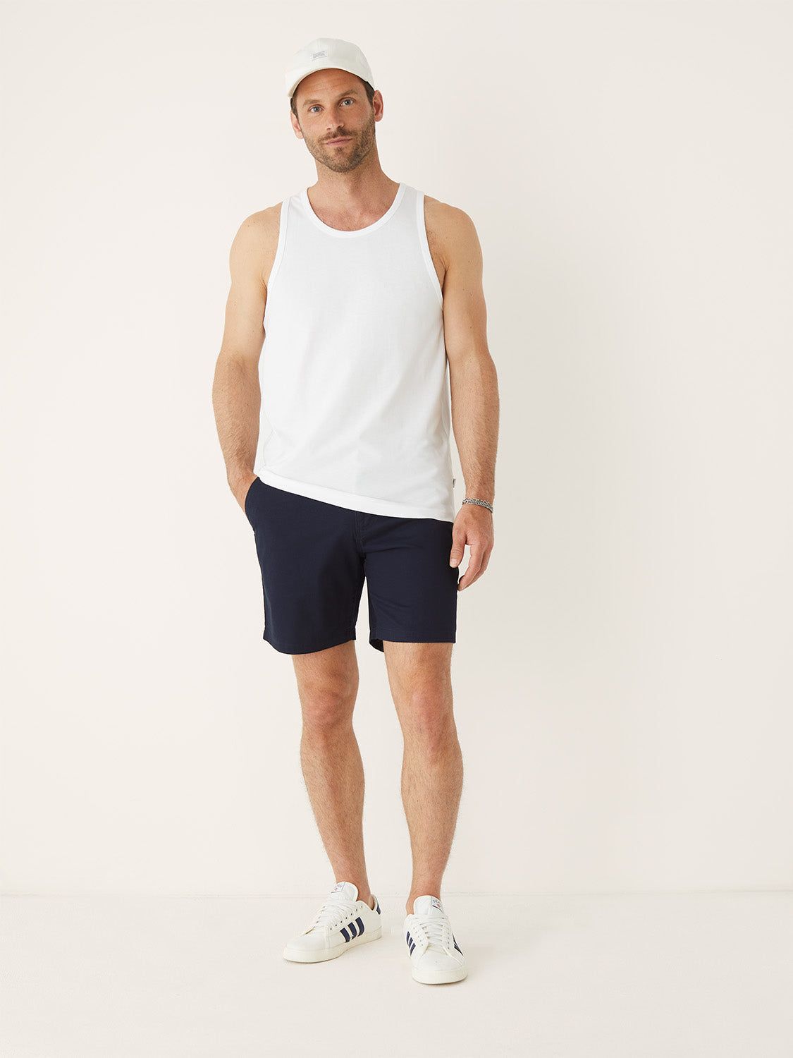 The Fluid Tank Top in Bright White sold by Frank & Oak product image thumbnail 2