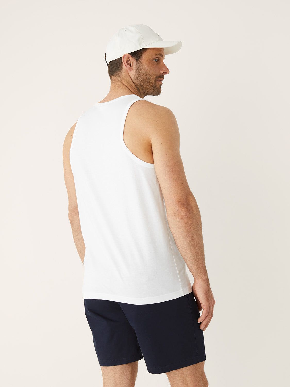 The Fluid Tank Top in Bright White sold by Frank & Oak product image thumbnail 4