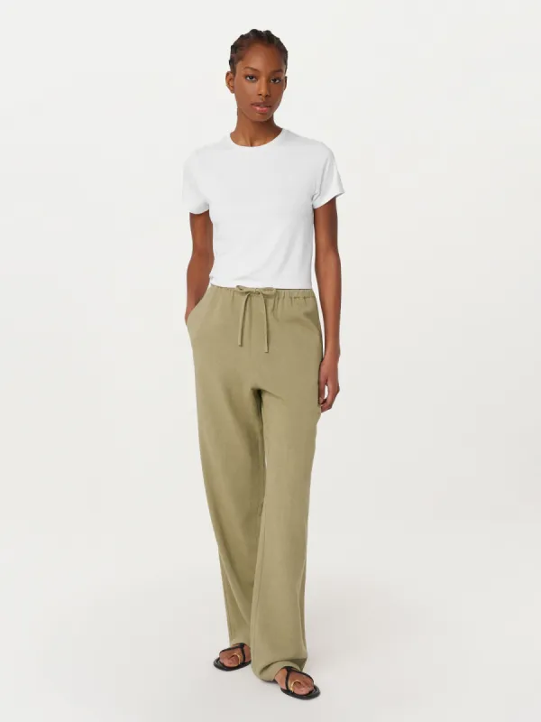 The Relaxed Fluid T-Shirt in Bright White sold by Frank & Oak