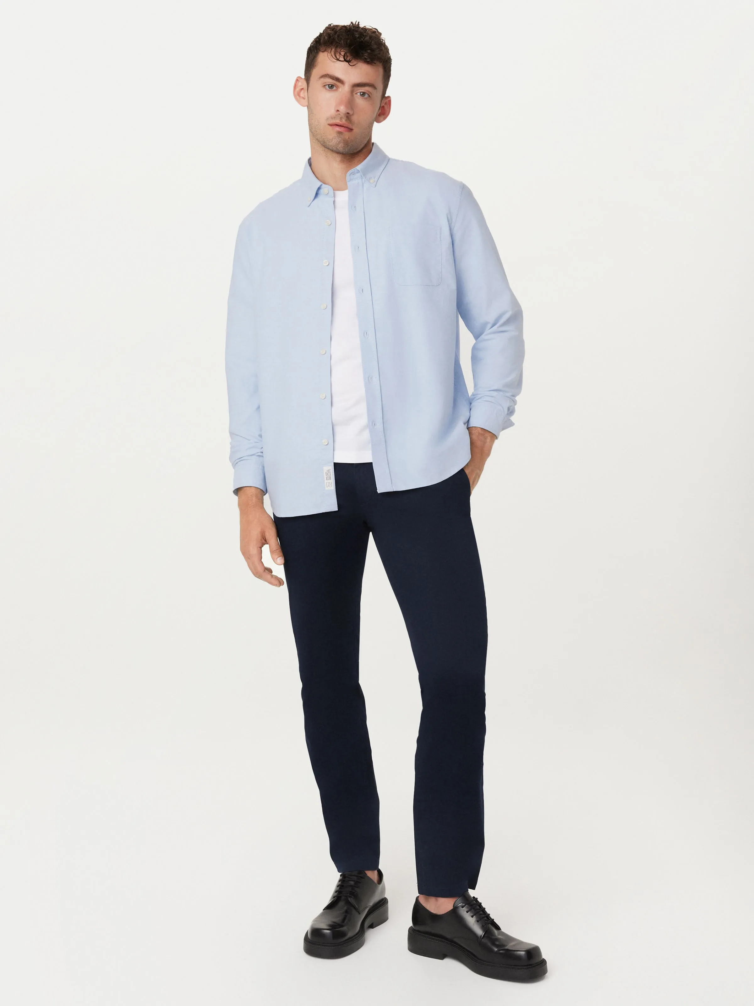 The Jasper Oxford Shirt in Light Blue sold by Frank & Oak product image thumbnail 2