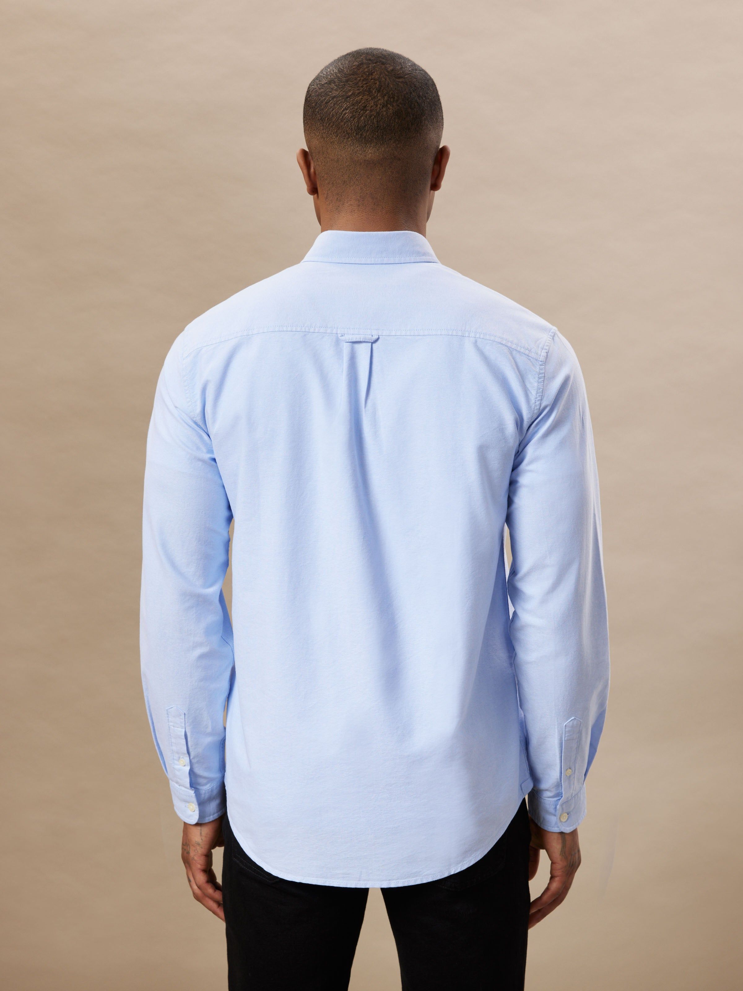 The Jasper Oxford Shirt in Light Blue sold by Frank & Oak product image thumbnail 4