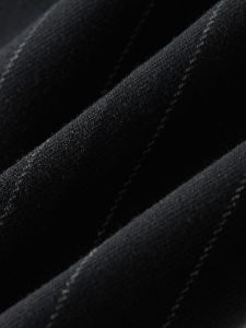 The Striped Pull-On Pant in Midnight Blue sold by Frank & Oak