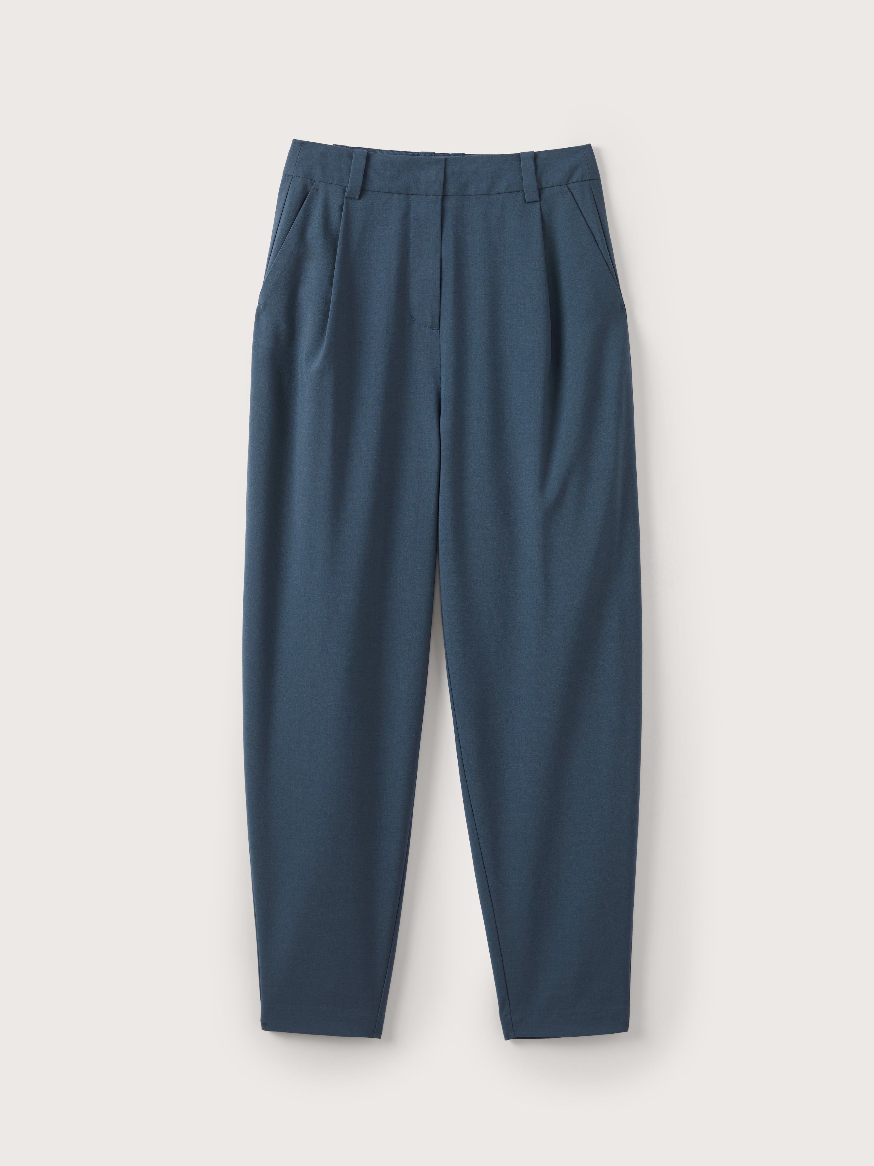 The Amelia Balloon Fit Pant in Slate Blue sold by Frank & Oak product image thumbnail 6