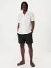 The Print Camp Collar Shirt in White sold by Frank & Oak