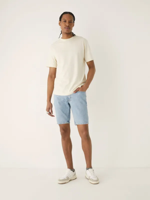 The Arc Hemp T-Shirt in White sold by Frank & Oak